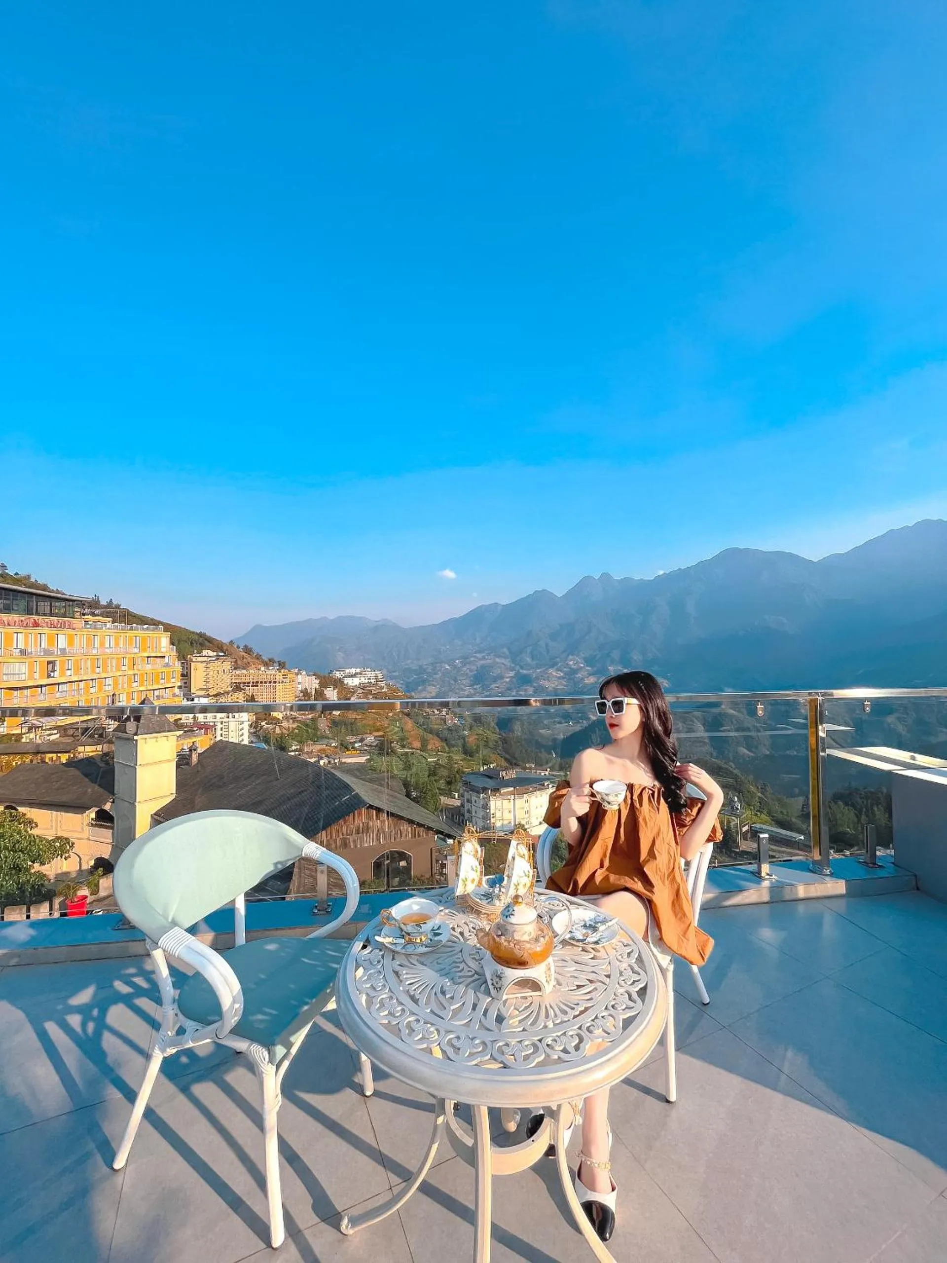 Lounge or bar in Sapa Relax Hotel & Spa