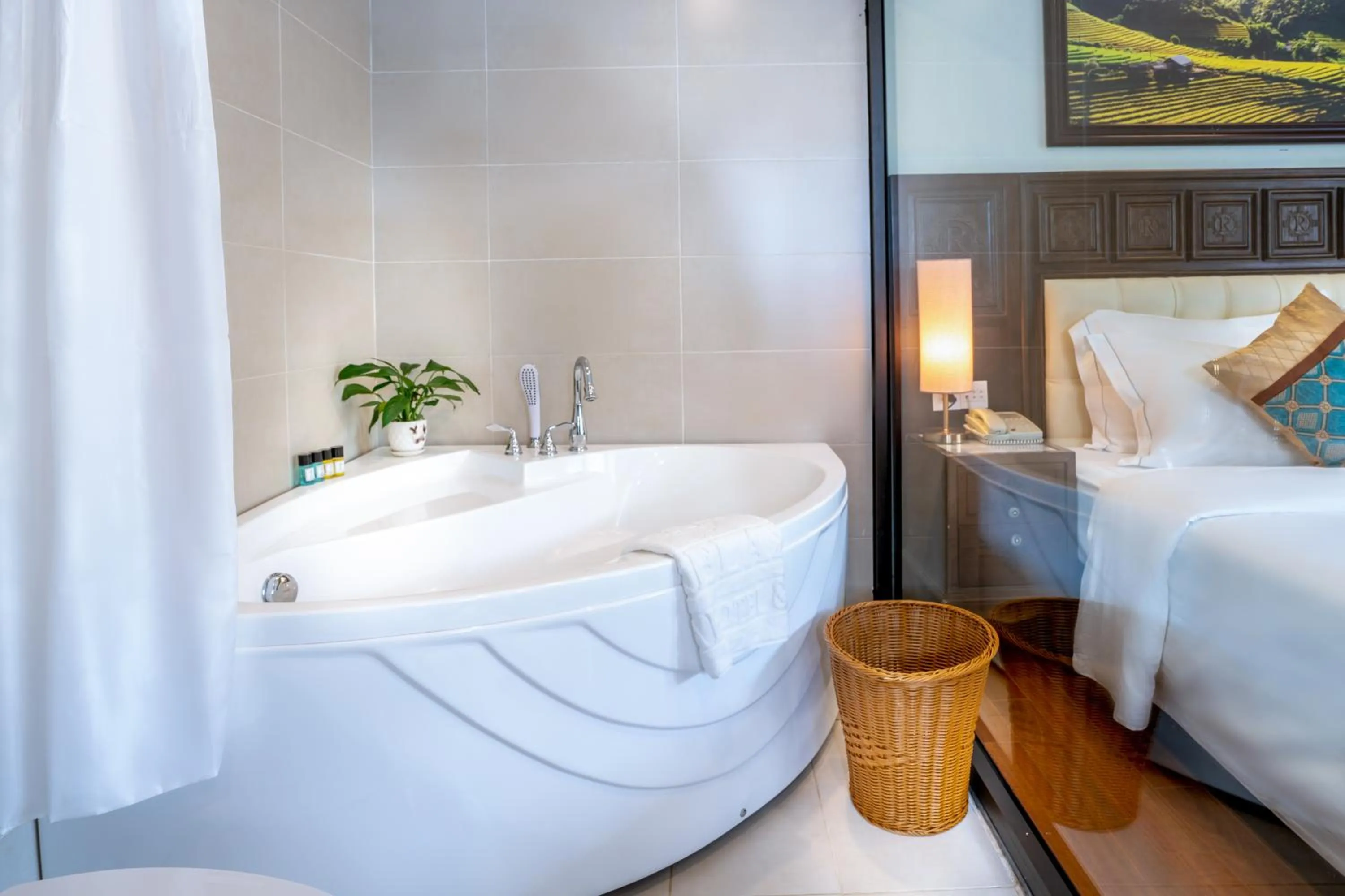 Bathroom, Bed in Sapa Relax Hotel & Spa