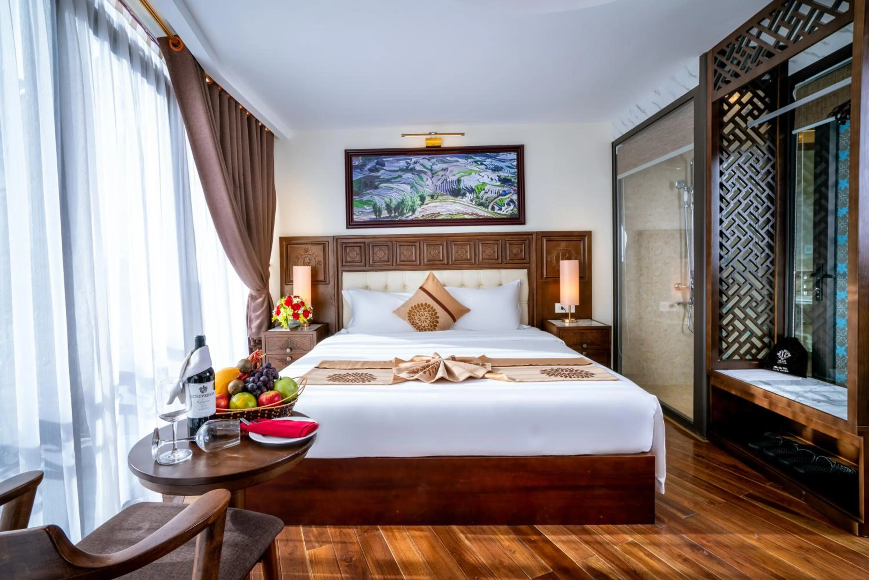 Photo of the whole room, Bed in Sapa Relax Hotel & Spa