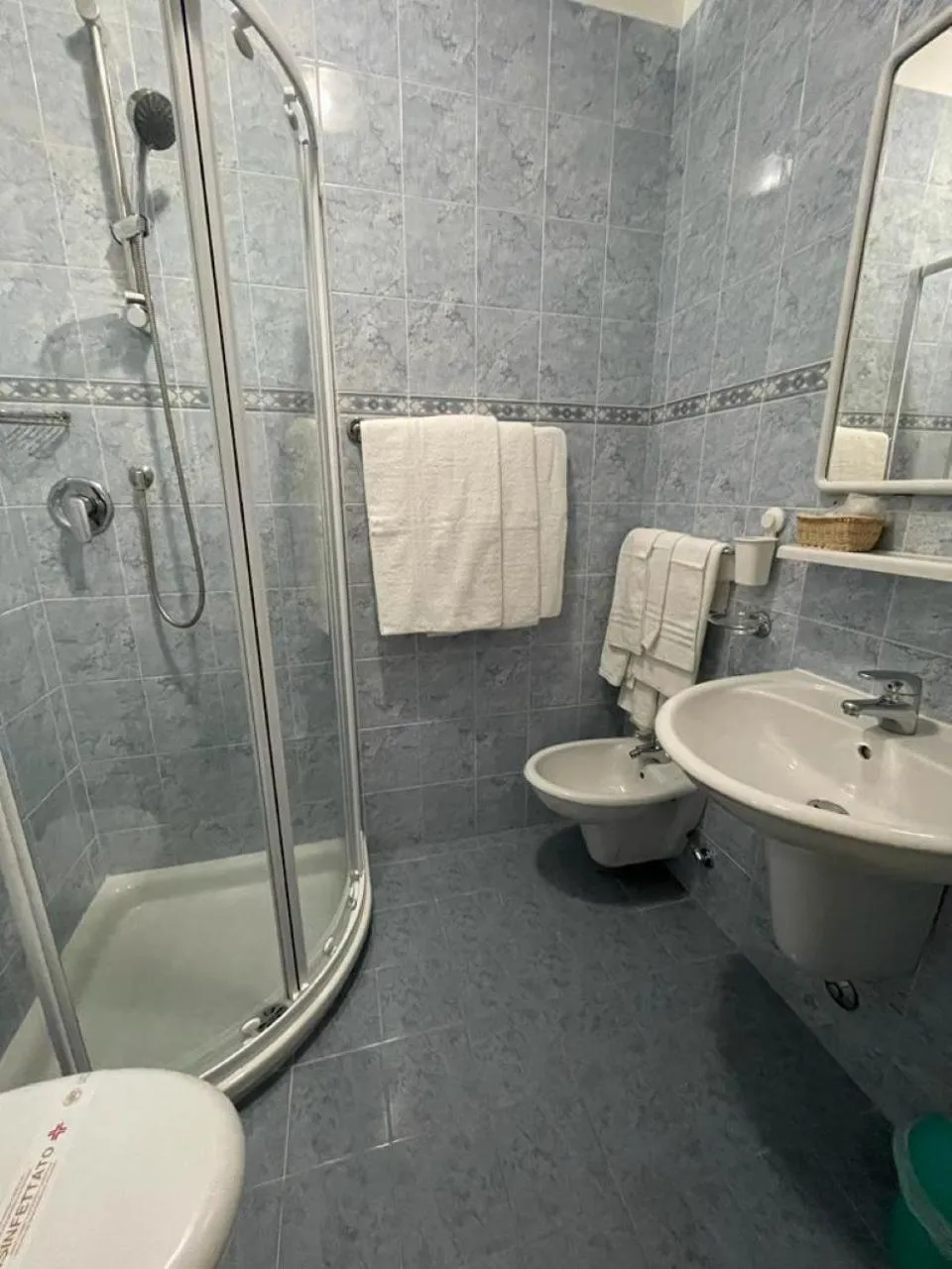 Shower in Hotel Stiefel