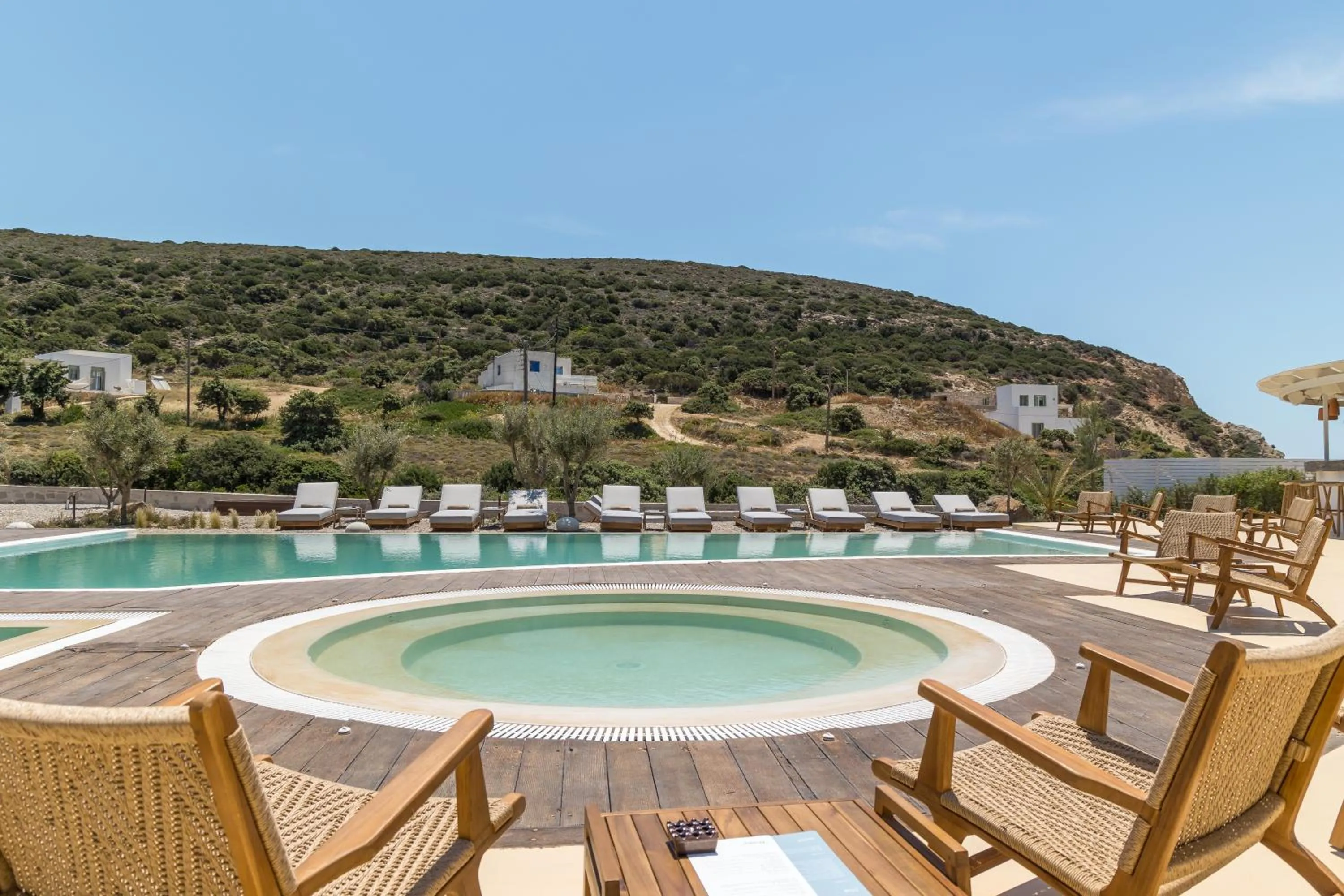 Swimming pool in Golden Milos Beach Ηouse by Domotel