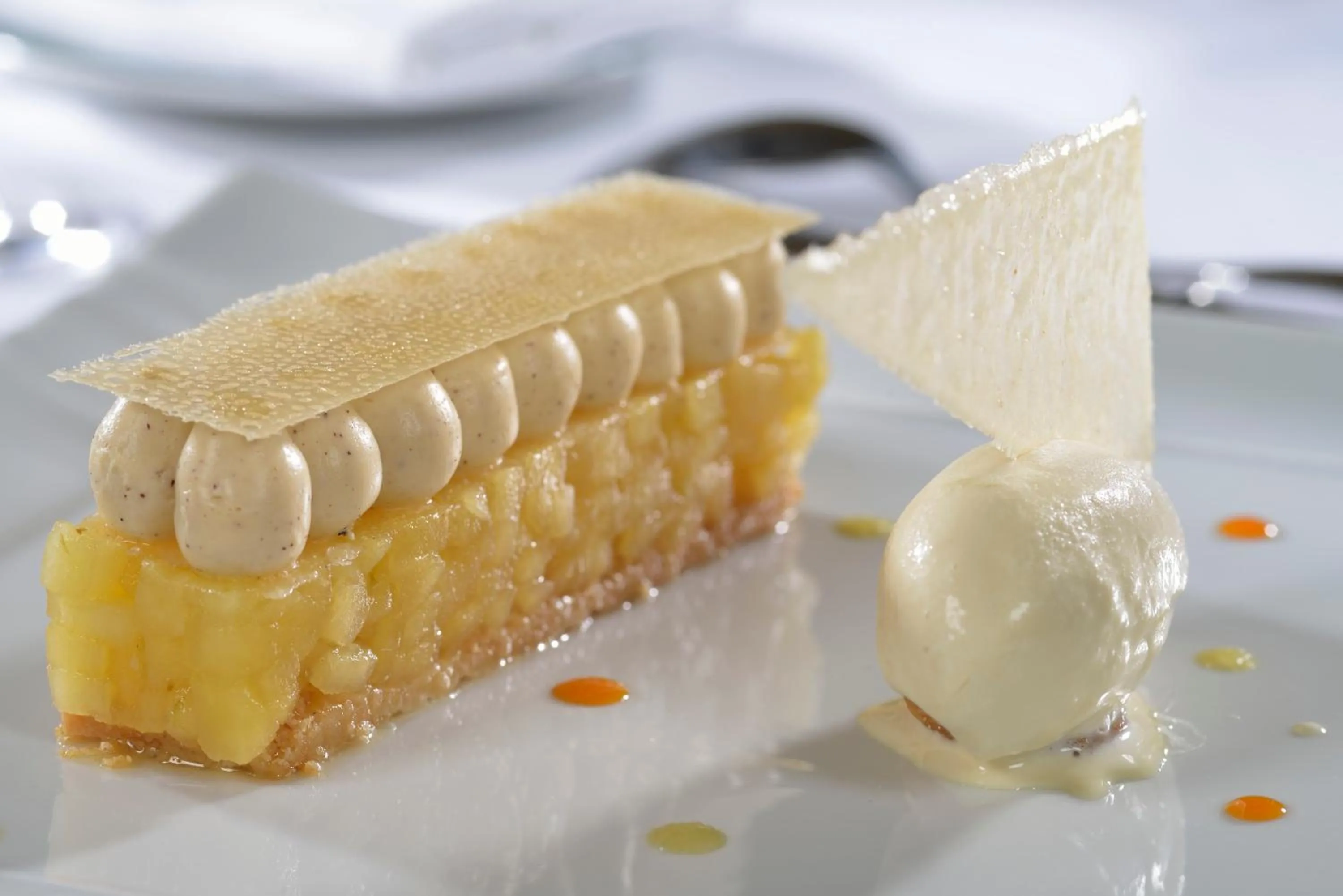 Food close-up in Auberge du Lac, Sure Hotel Collection by Best Western