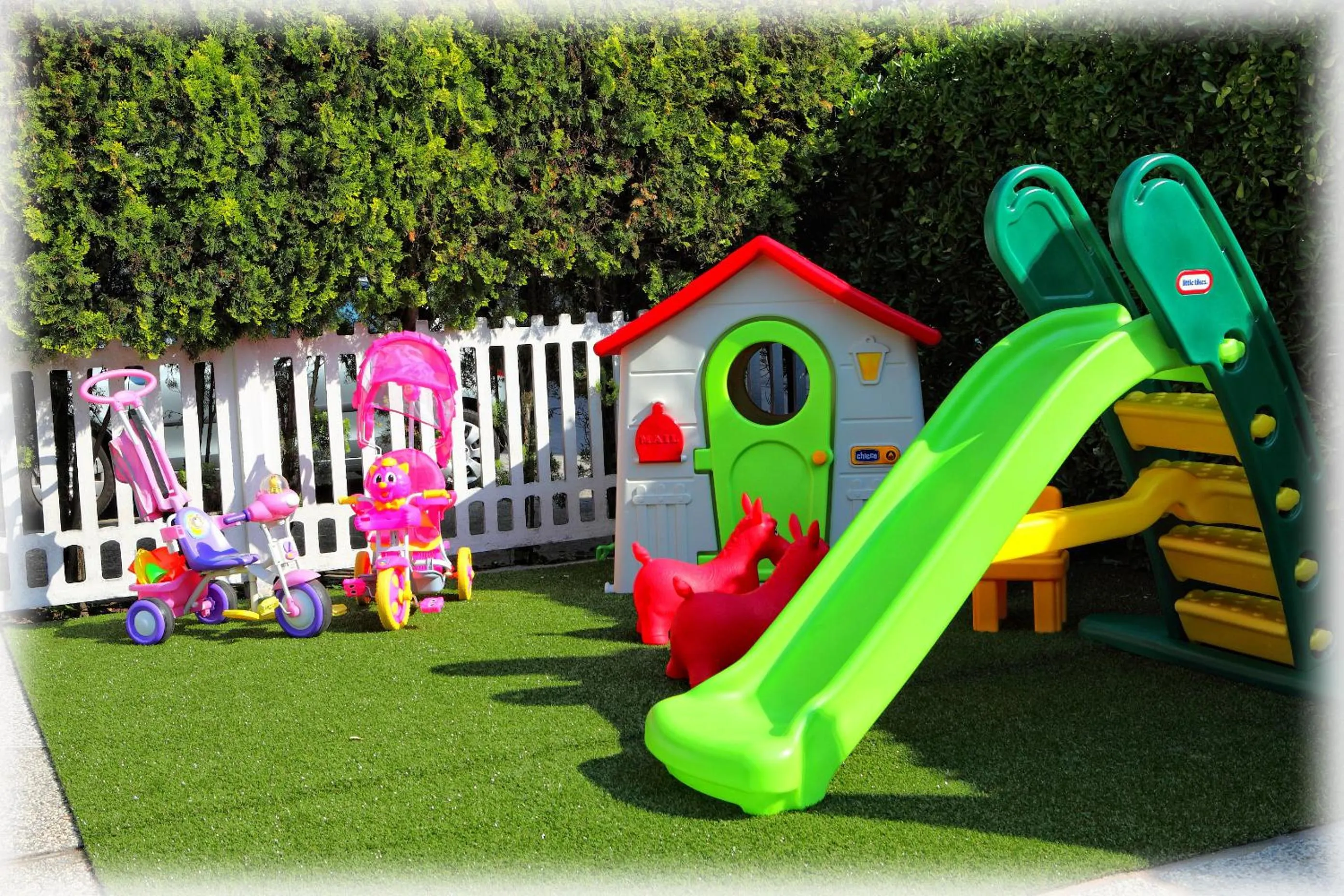 Children play ground in Hotel American