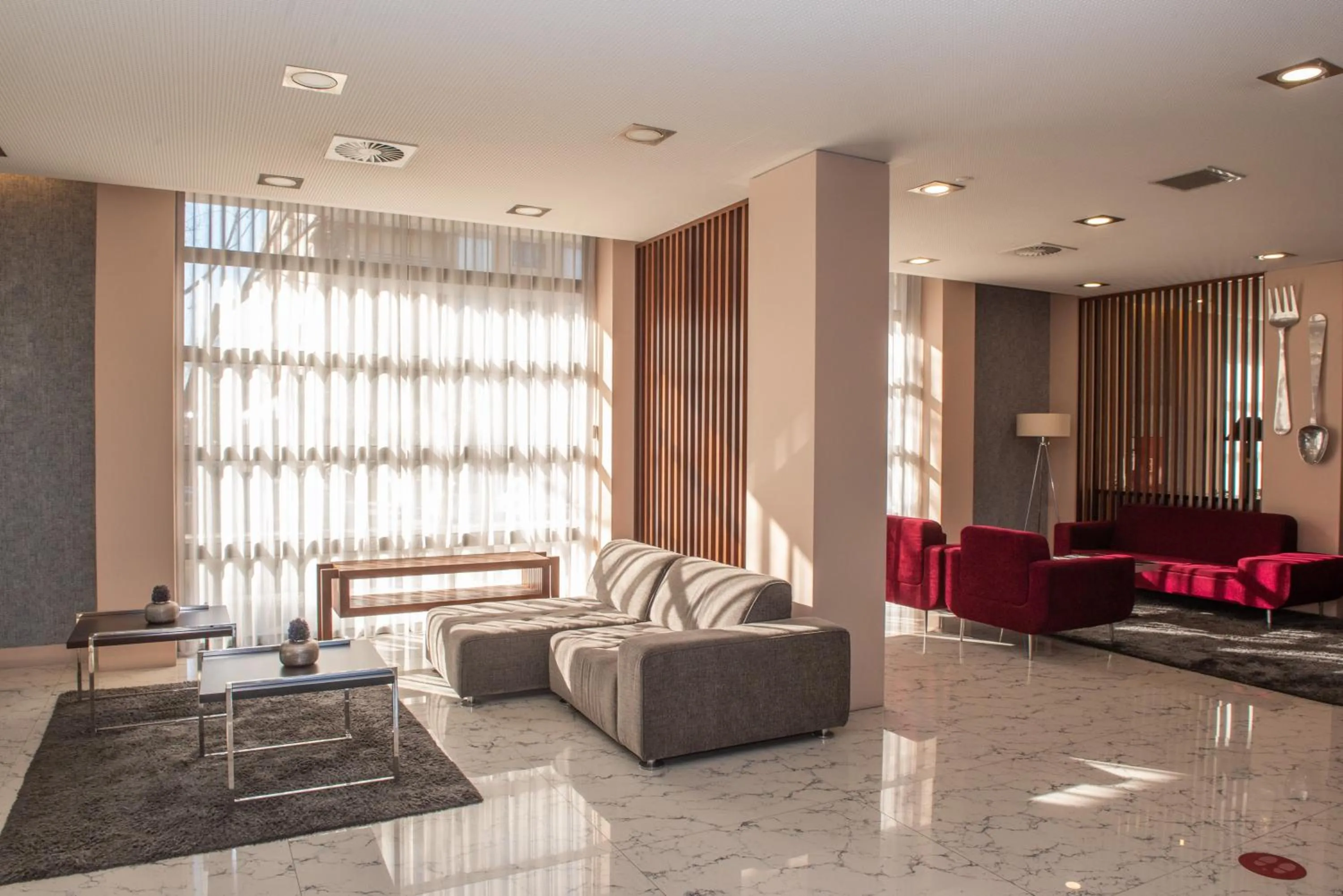 Living room in Eurostars Oporto