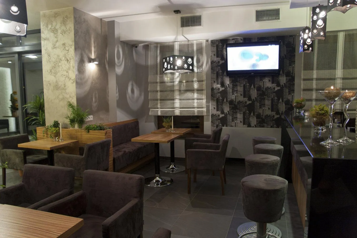 Lounge or bar in Hotel Vis A Vis