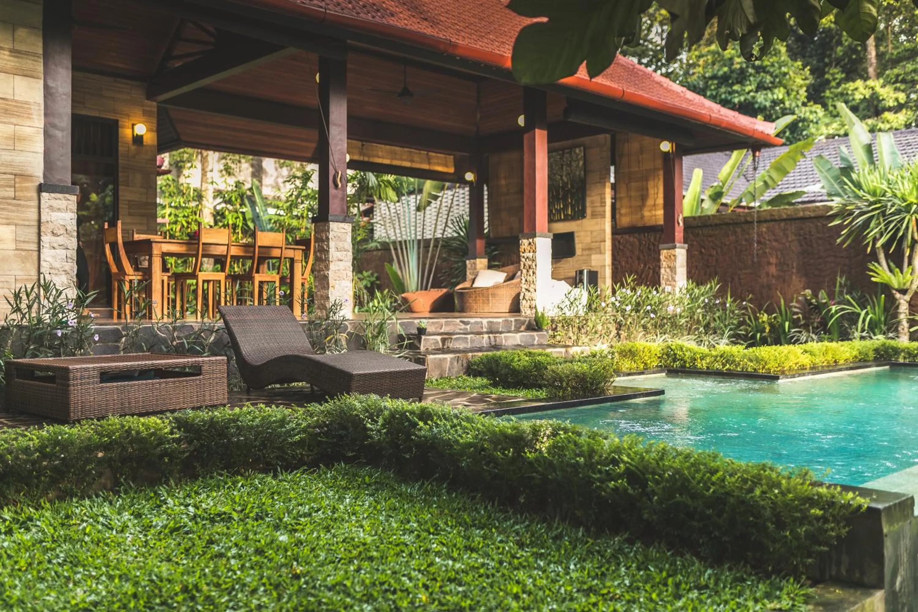 Property building in A Priori Villa Ubud