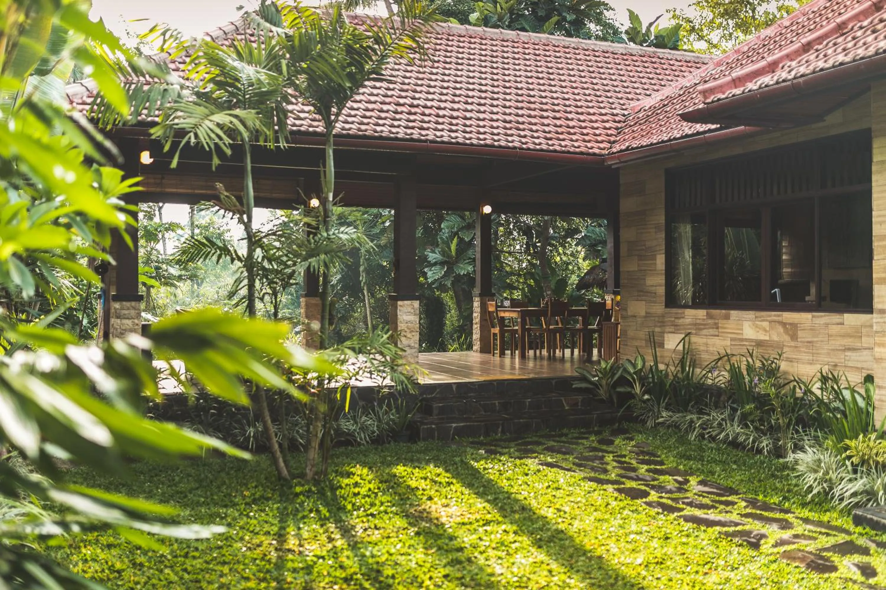 Property building in A Priori Villa Ubud
