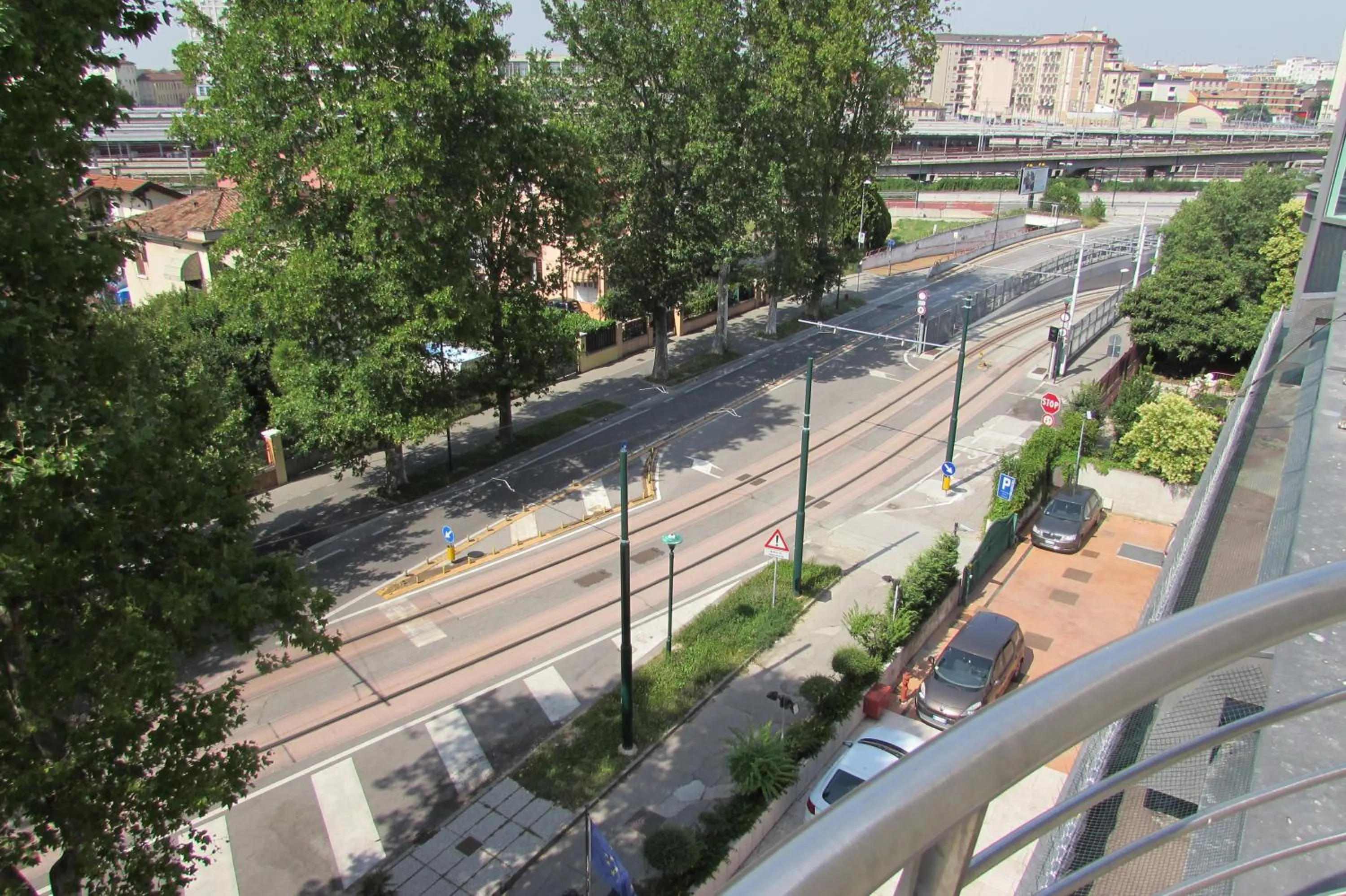 Street view in Hotel Lugano Torretta