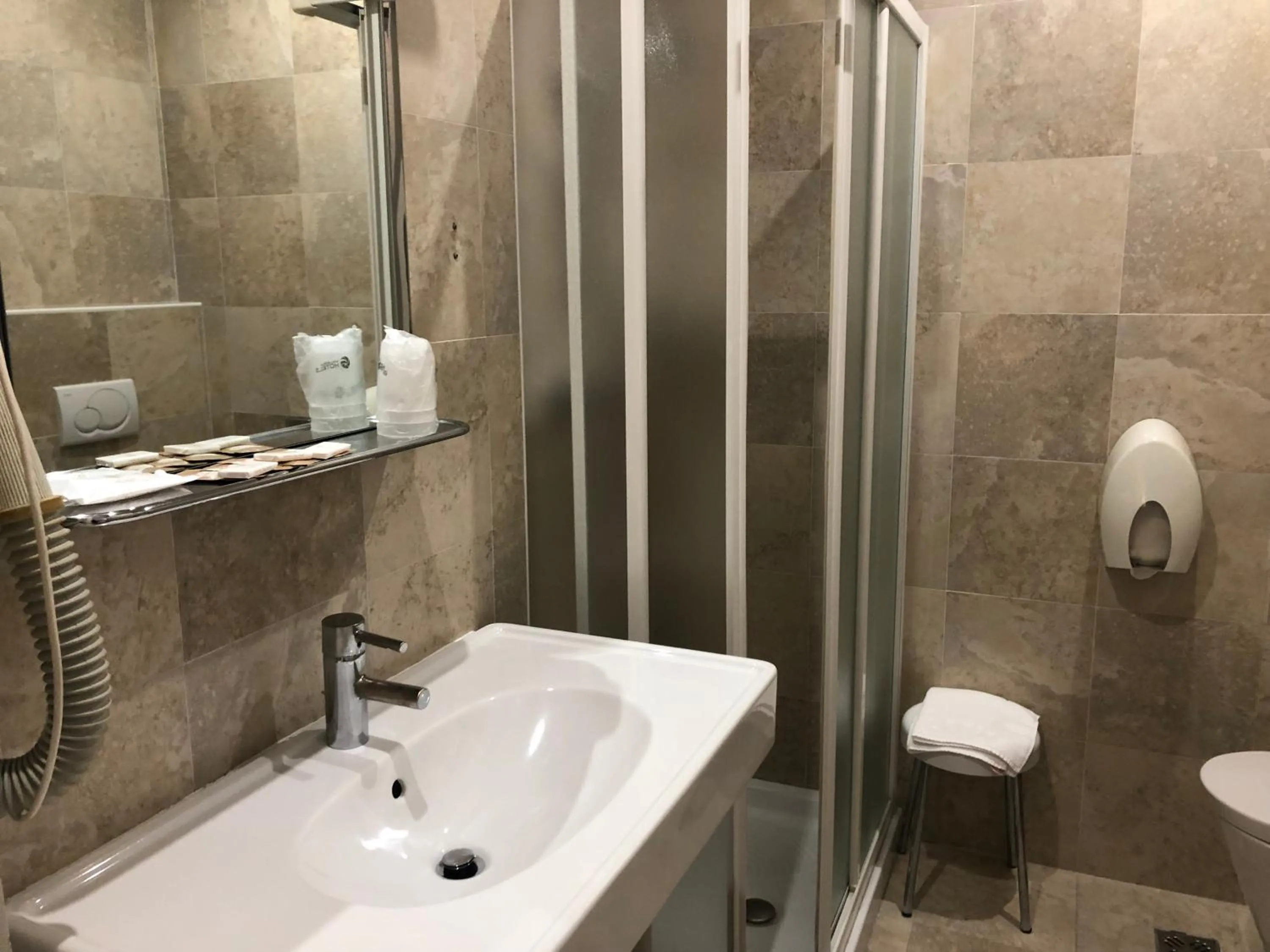 Bathroom in Hotel Lugano Torretta