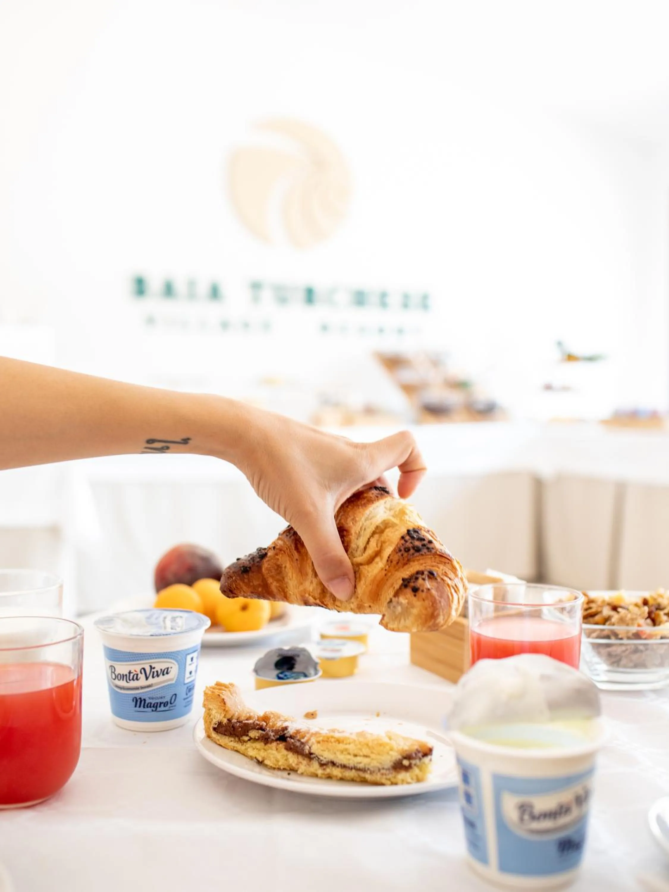 Buffet breakfast in Village Baia Turchese