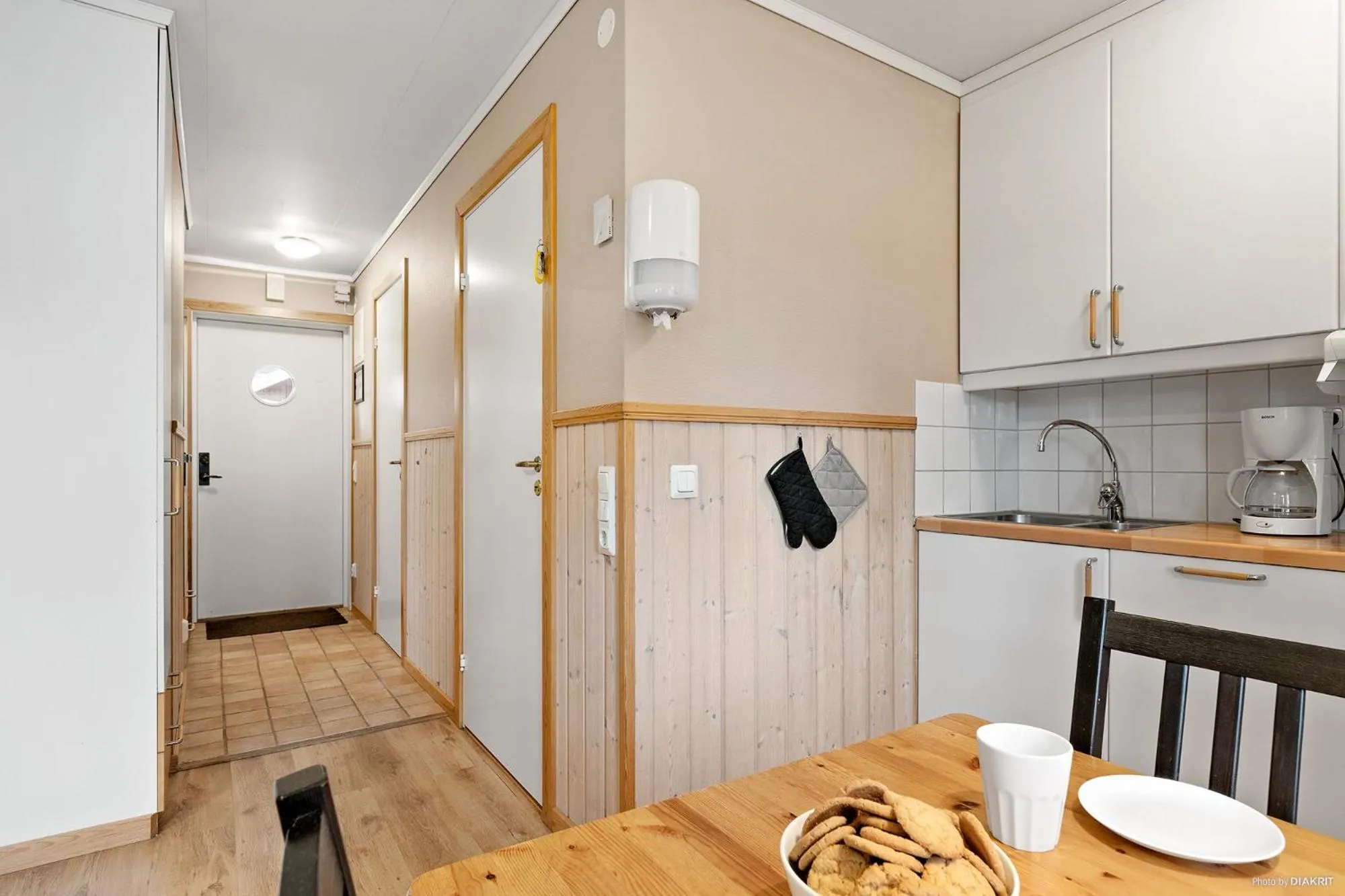 Facade/entrance in First Camp Moraparken - Dalarna