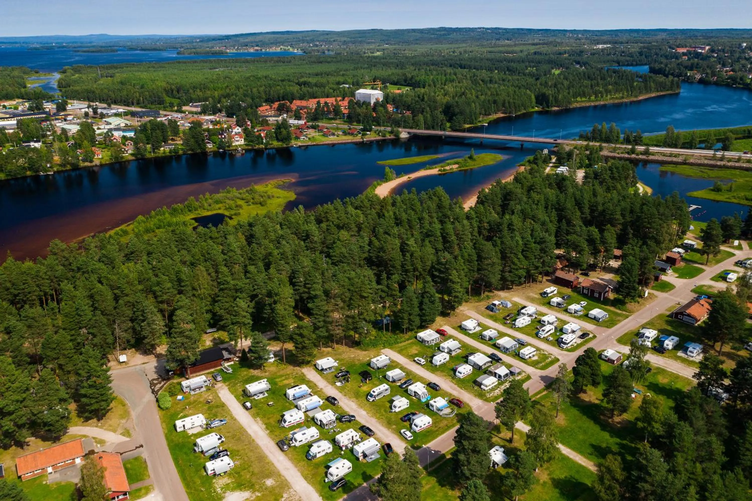 Property building in First Camp Moraparken - Dalarna
