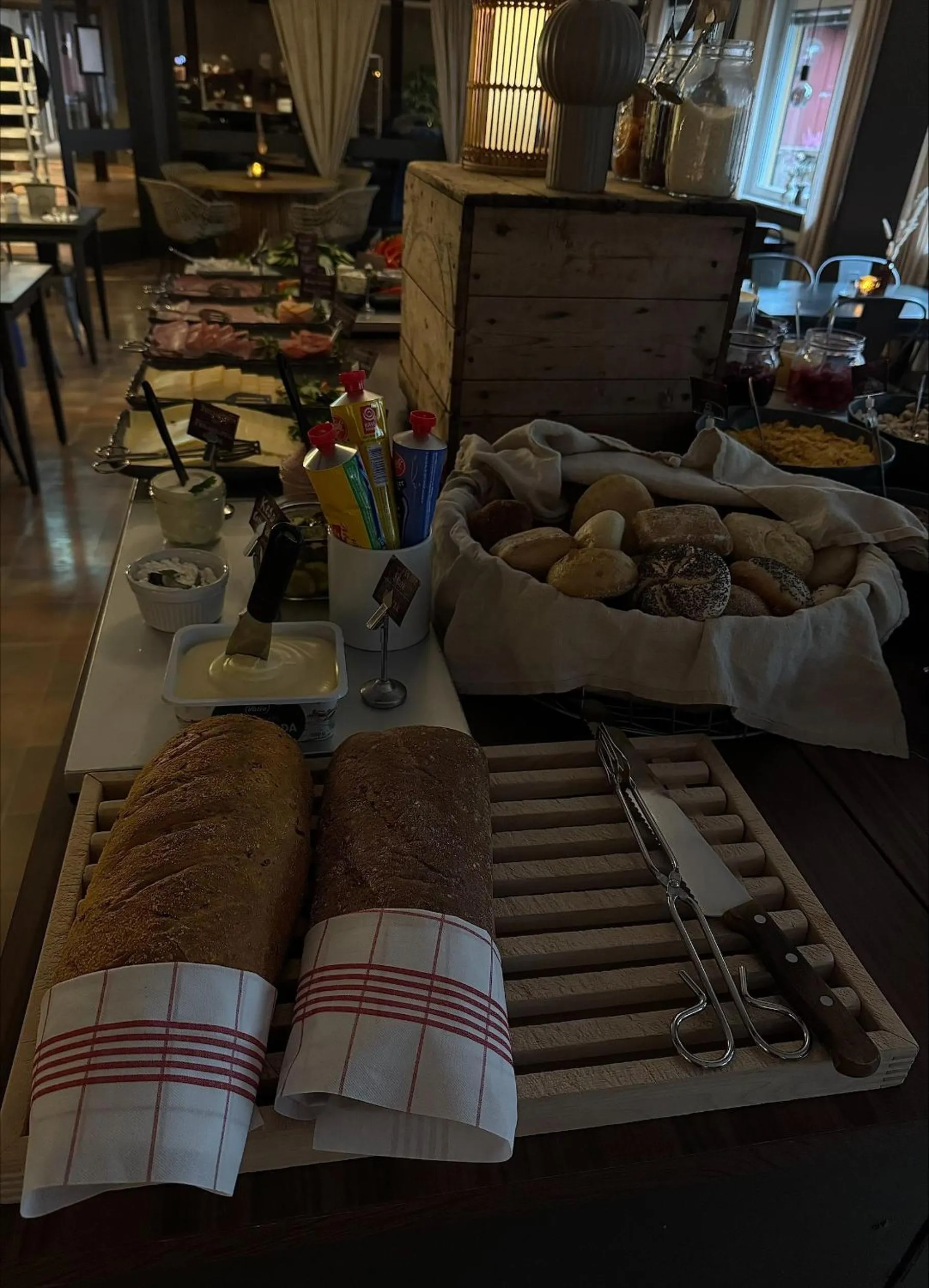 Breakfast in First Camp Moraparken - Dalarna