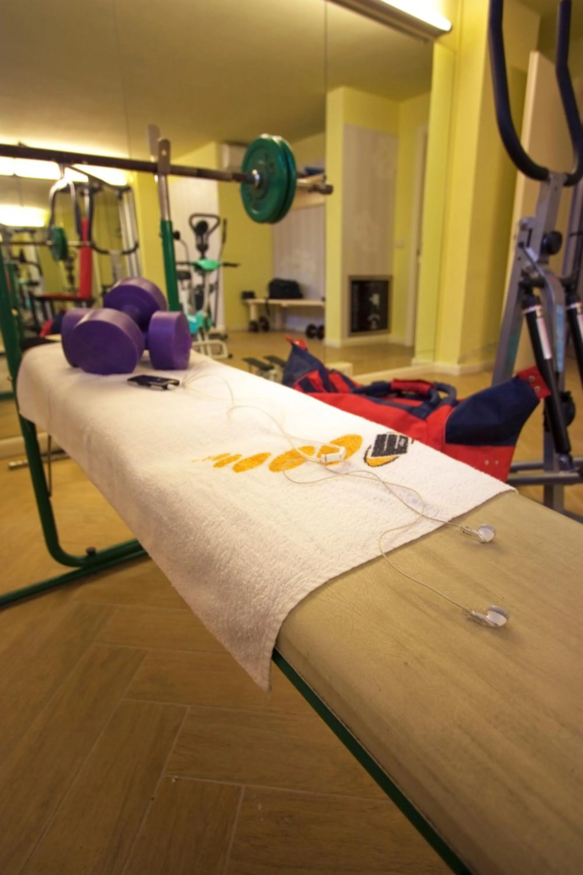 Fitness centre/facilities in Hotel Mocambo piscina, spiaggia e biciclette