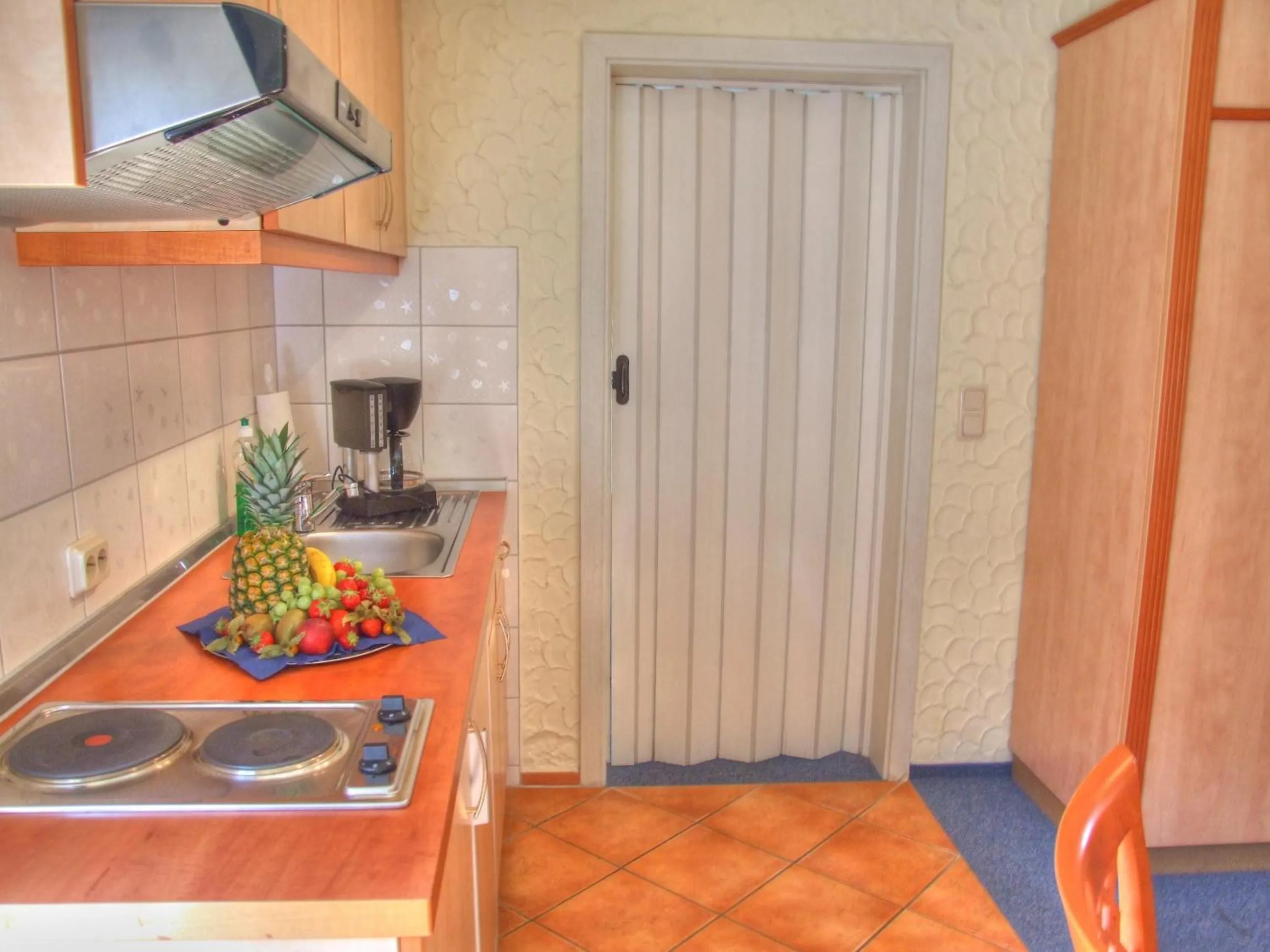 Kitchen or kitchenette in Vogel Hotel & Appartements