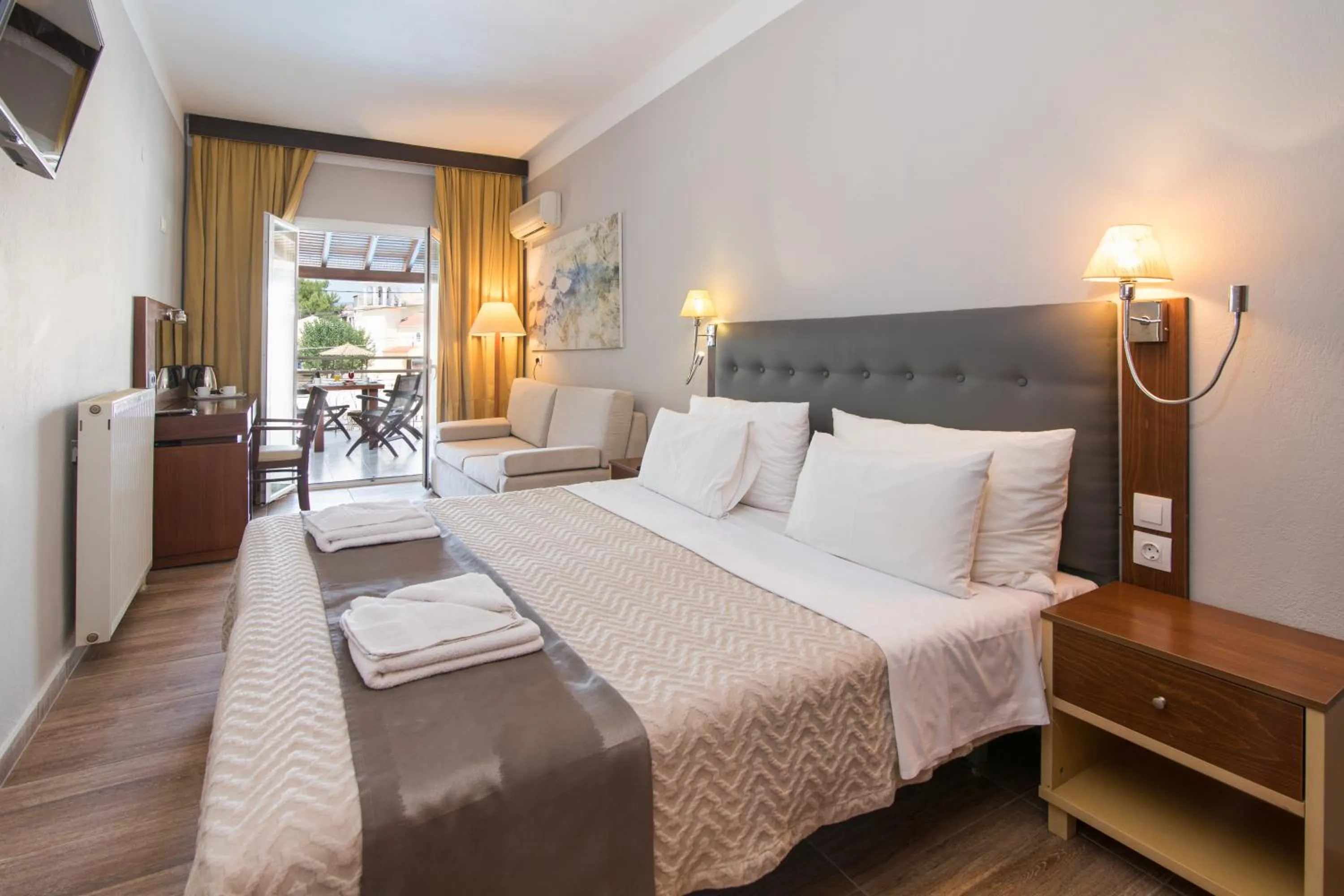 Photo of the whole room in OPERA BLUE Hotel Gouvia Corfu