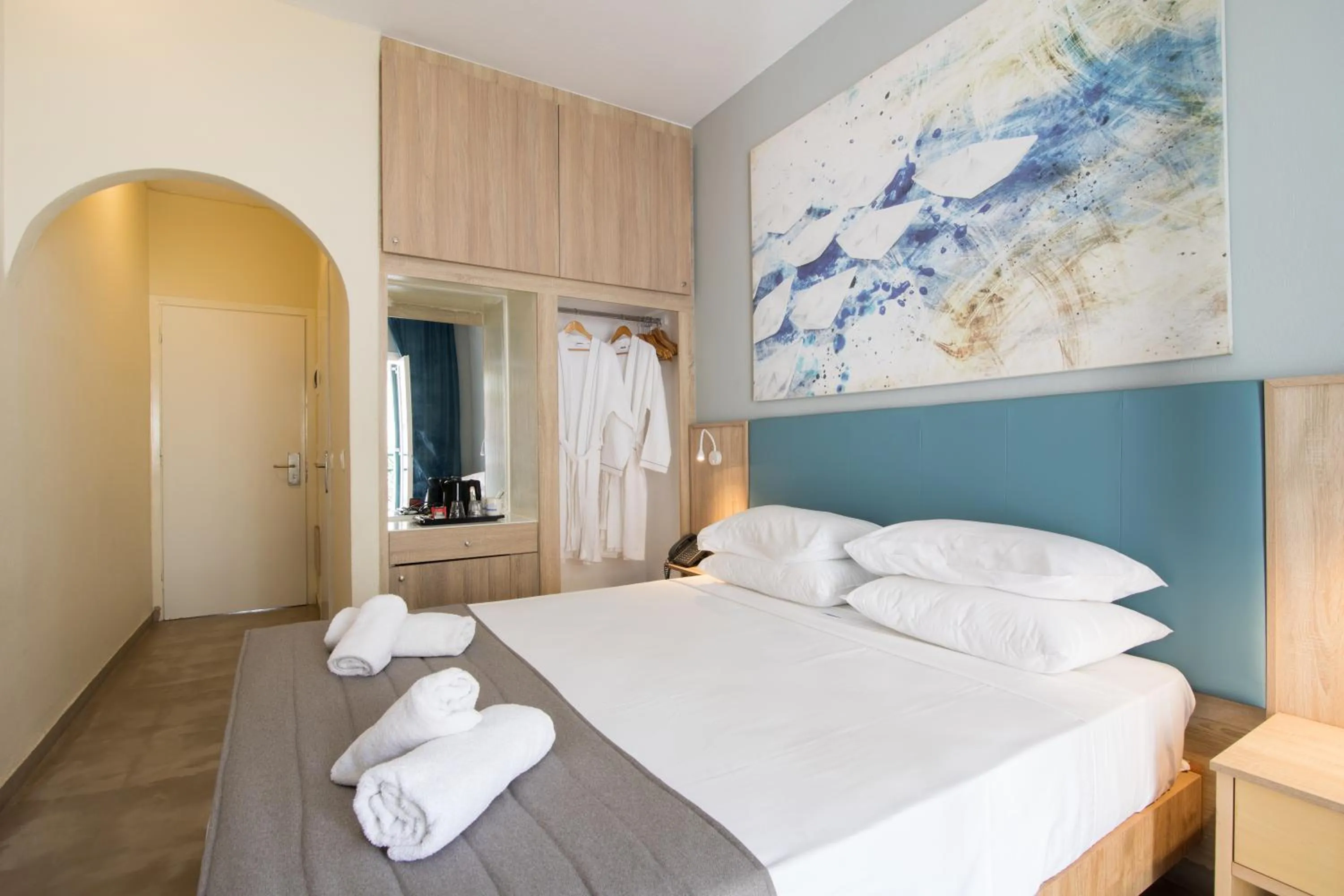 Bedroom in OPERA BLUE Hotel Gouvia Corfu