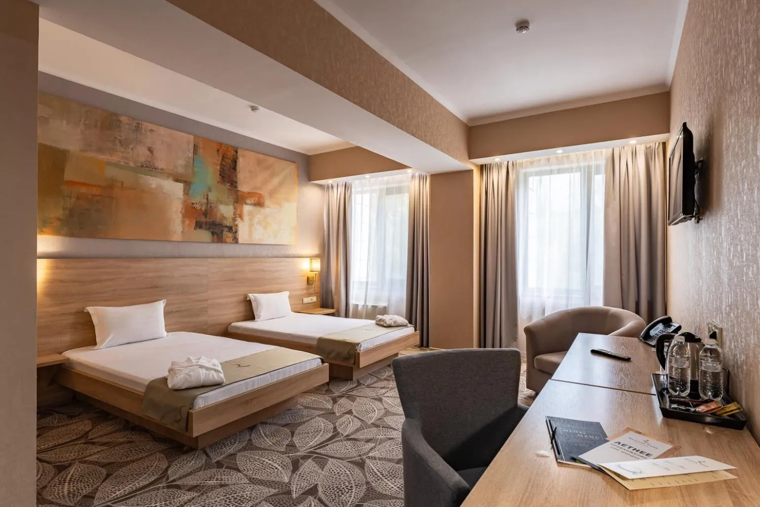 Photo of the whole room, Bed in Renion Park Hotel