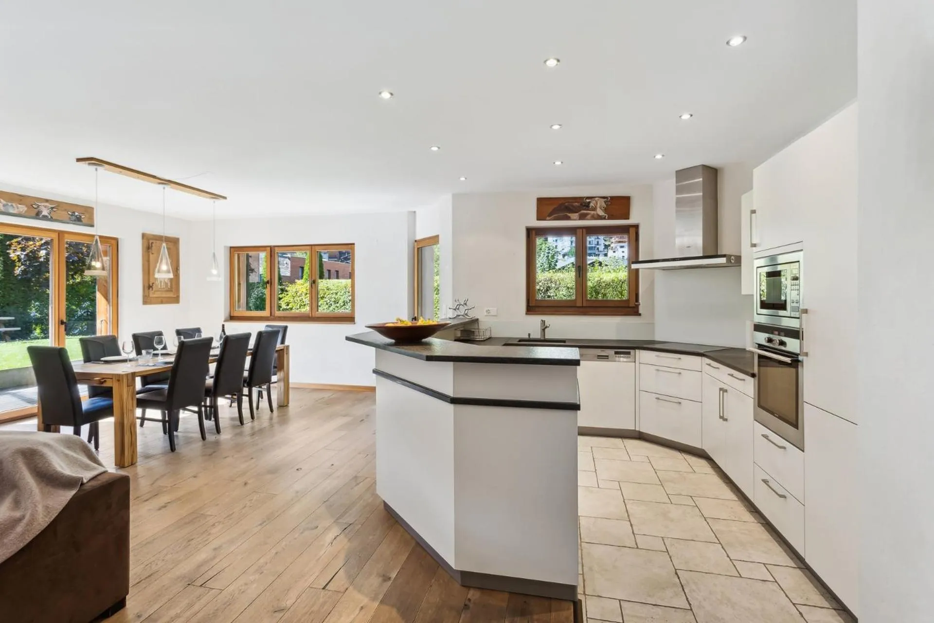 Kitchen or kitchenette in The Lodge by Mrs Miggins