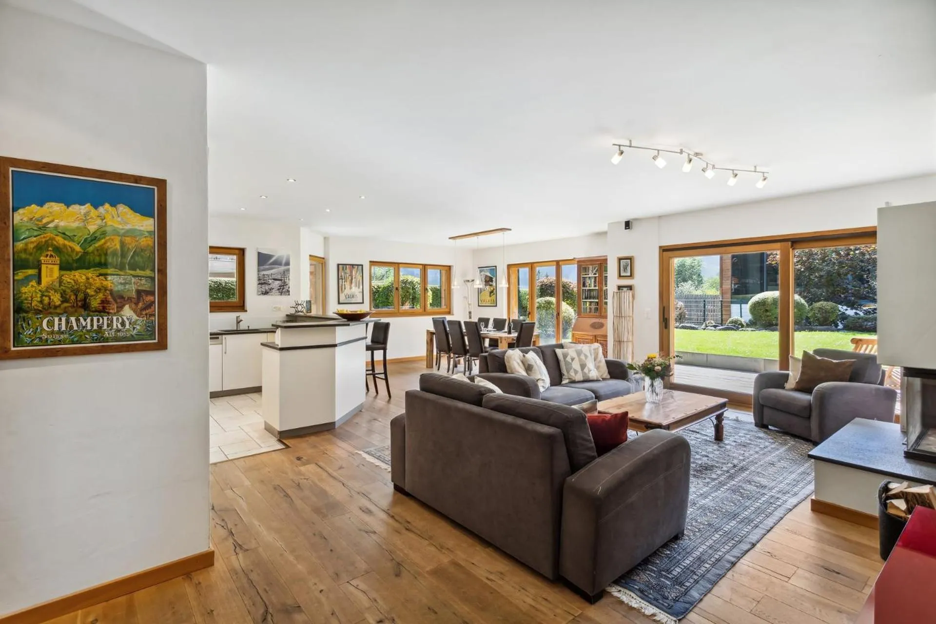 Living room in The Lodge by Mrs Miggins