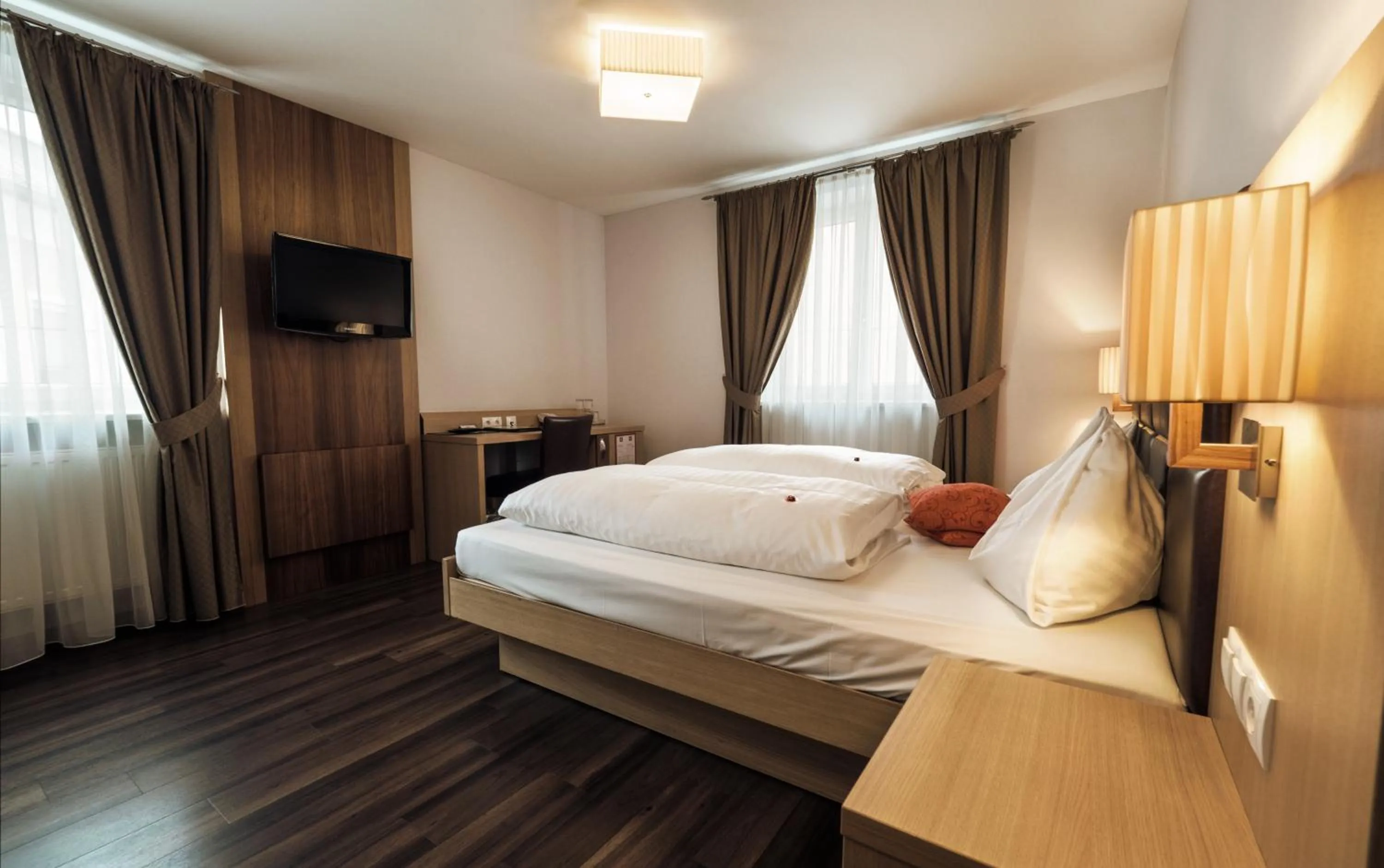 Decorative detail, Bed in Hotel Flair