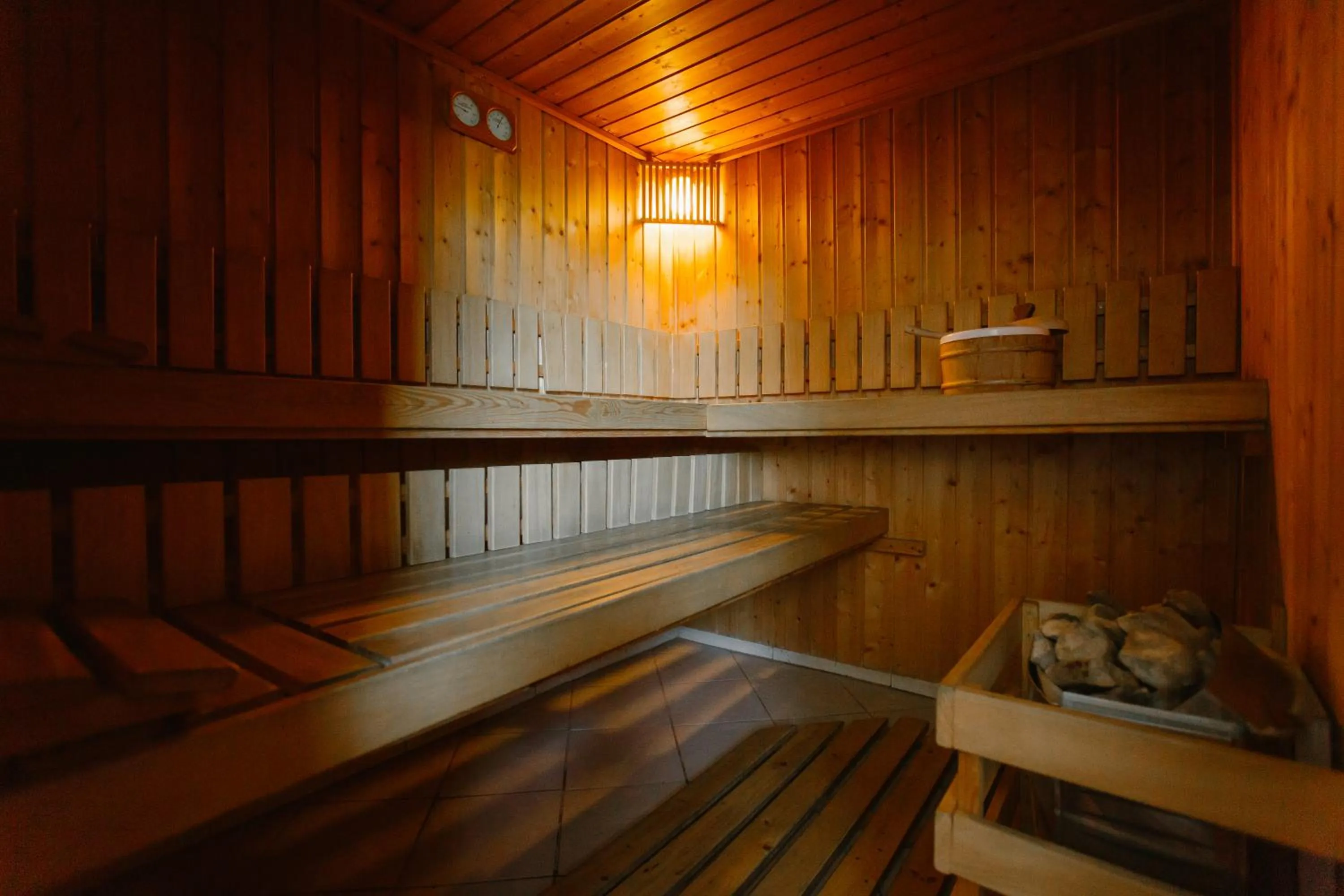 Sauna in Hotel Kosmowski