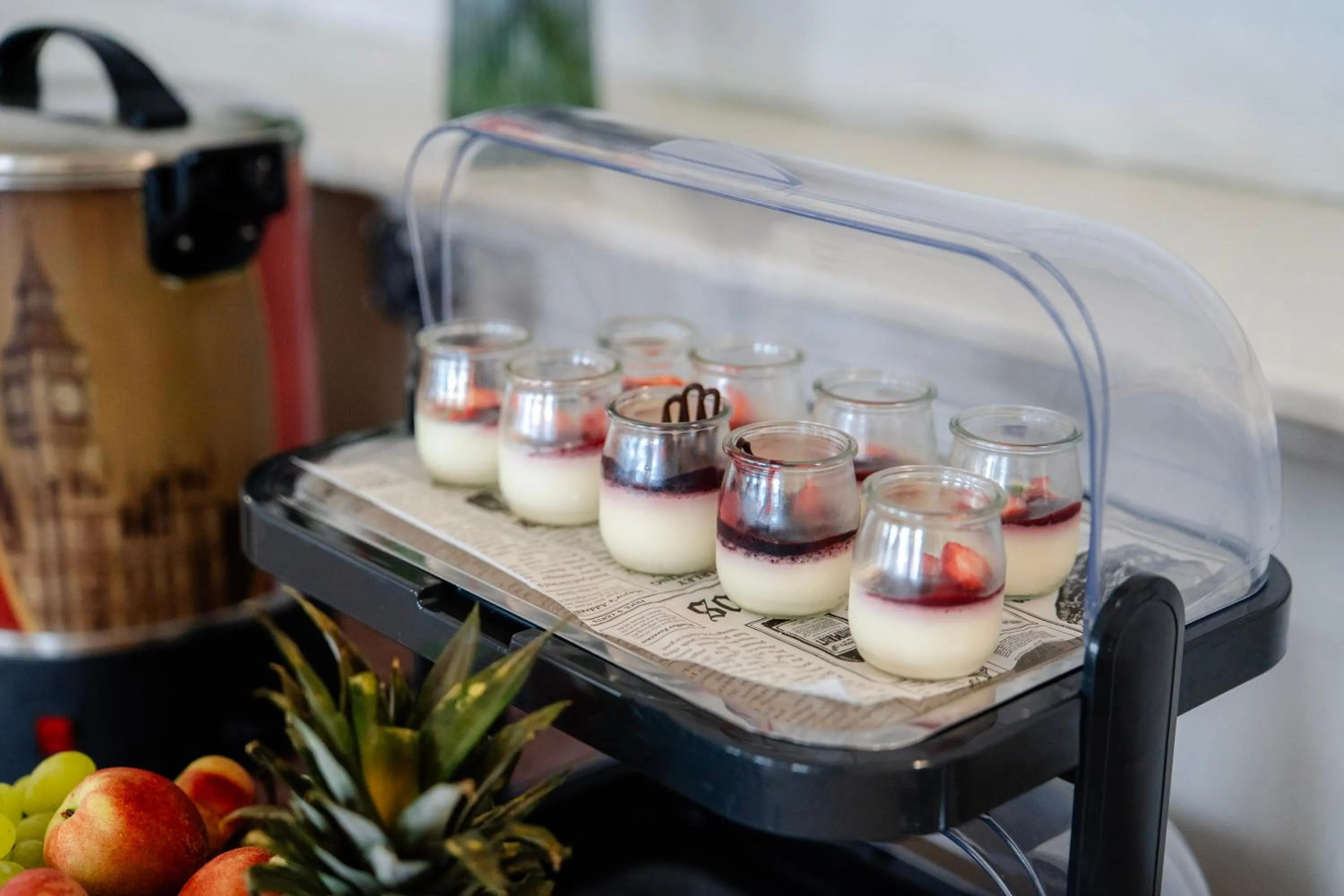 Buffet breakfast in Hotel Kosmowski