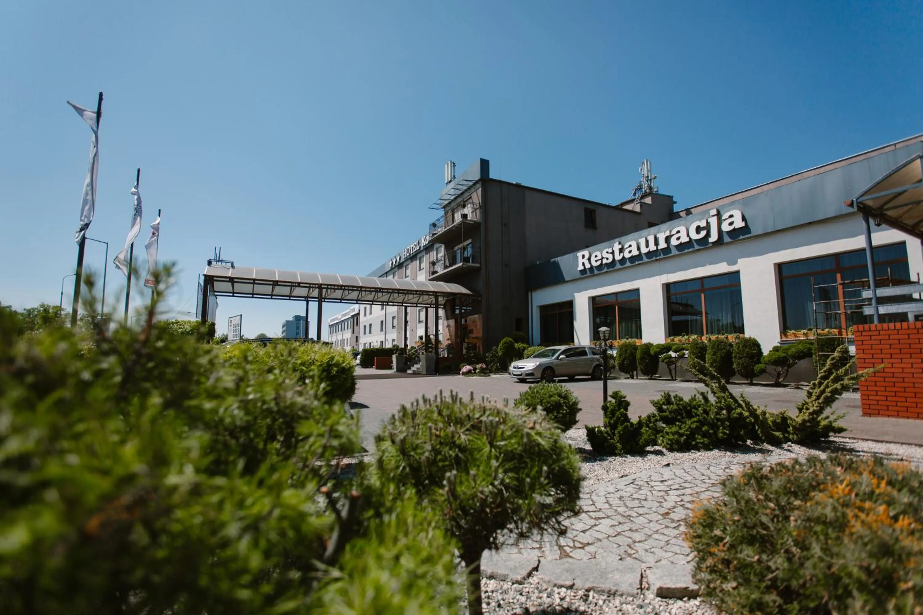 Property building in Hotel Kosmowski