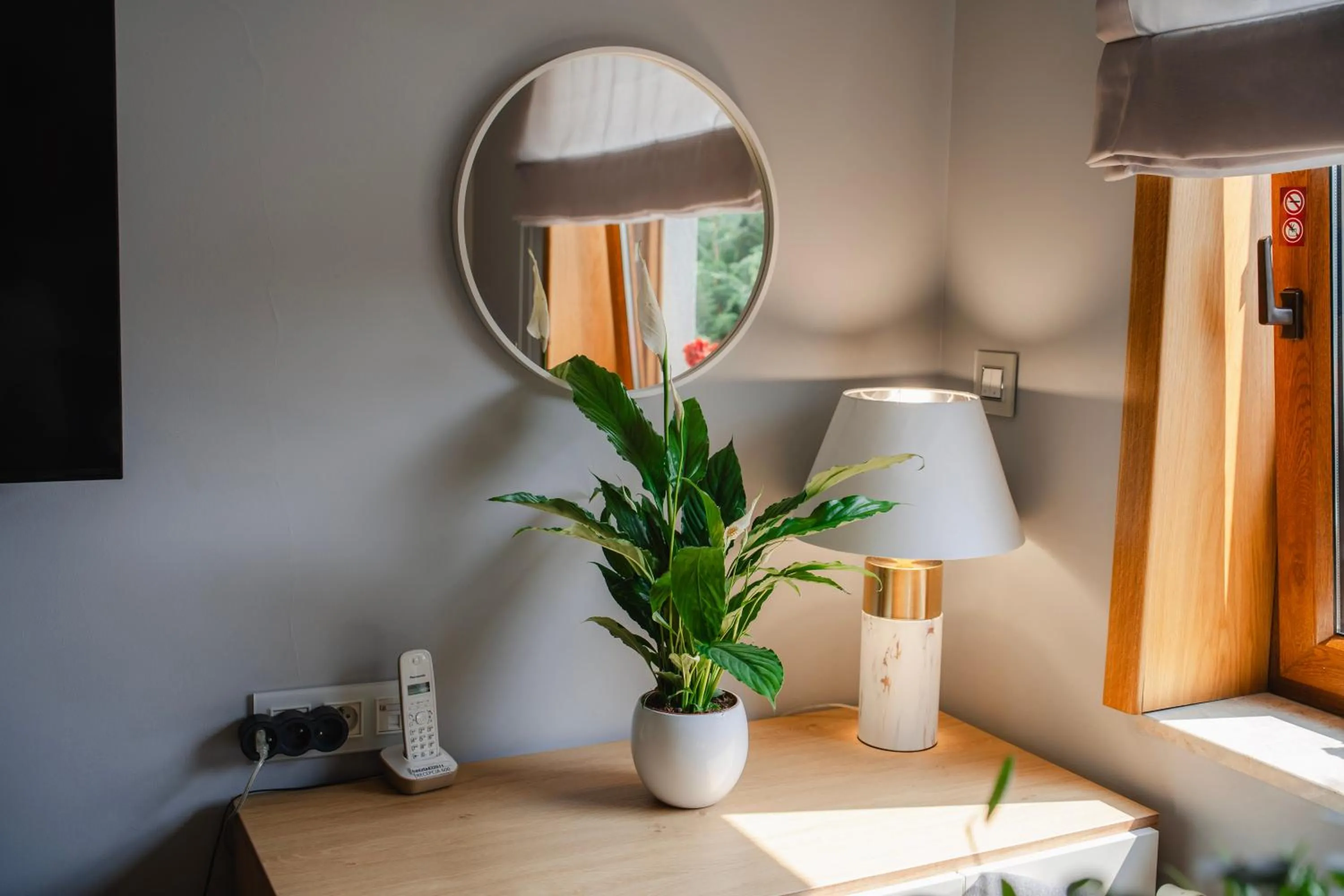 Seating area in Hotel Kosmowski