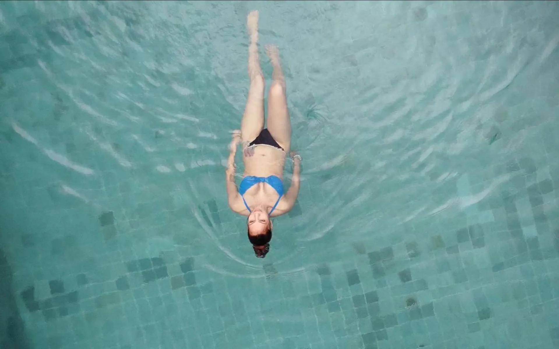 Swimming pool in AHAS GAWWA Eco Lodge