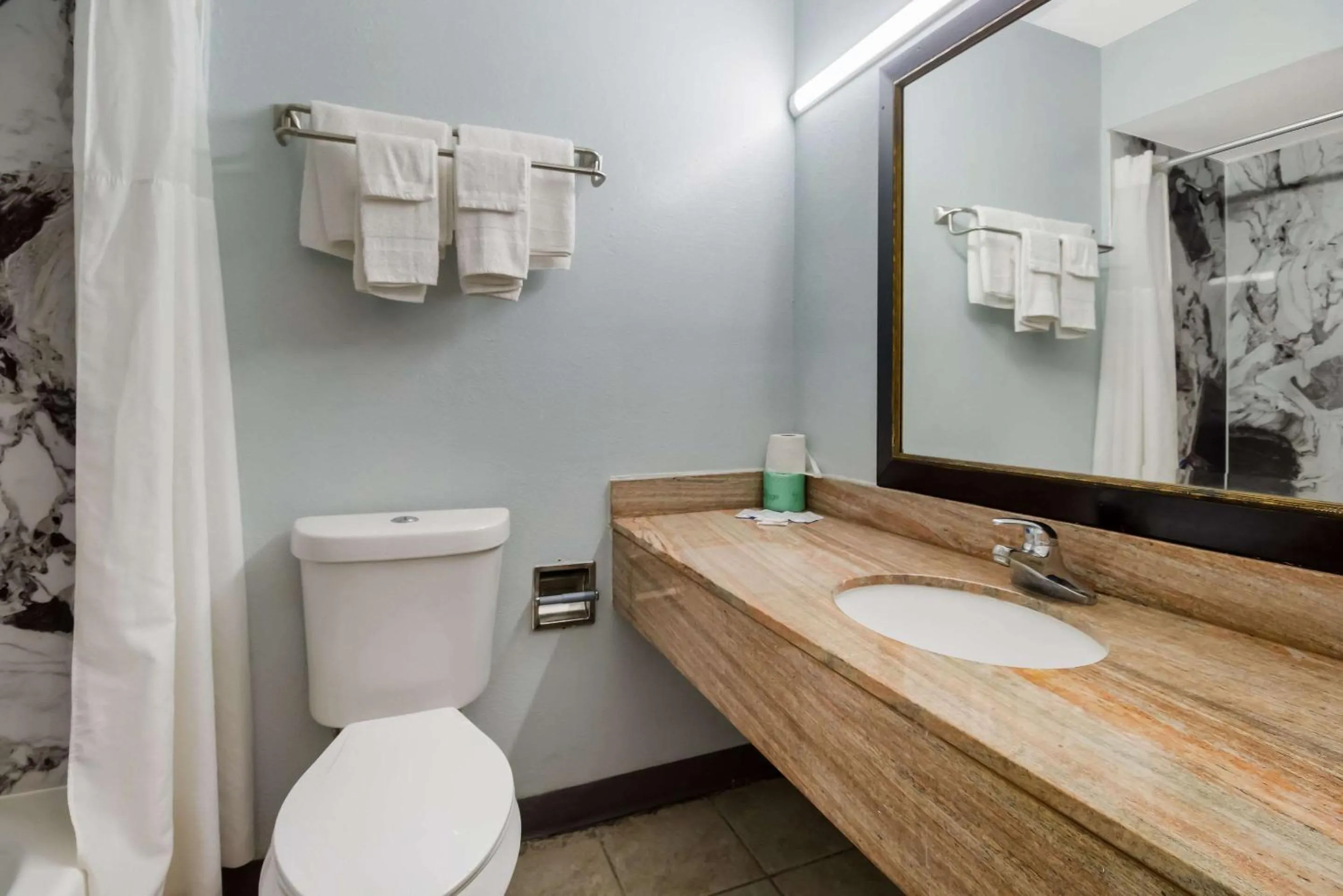 Bedroom in Rodeway Inn Conference Center