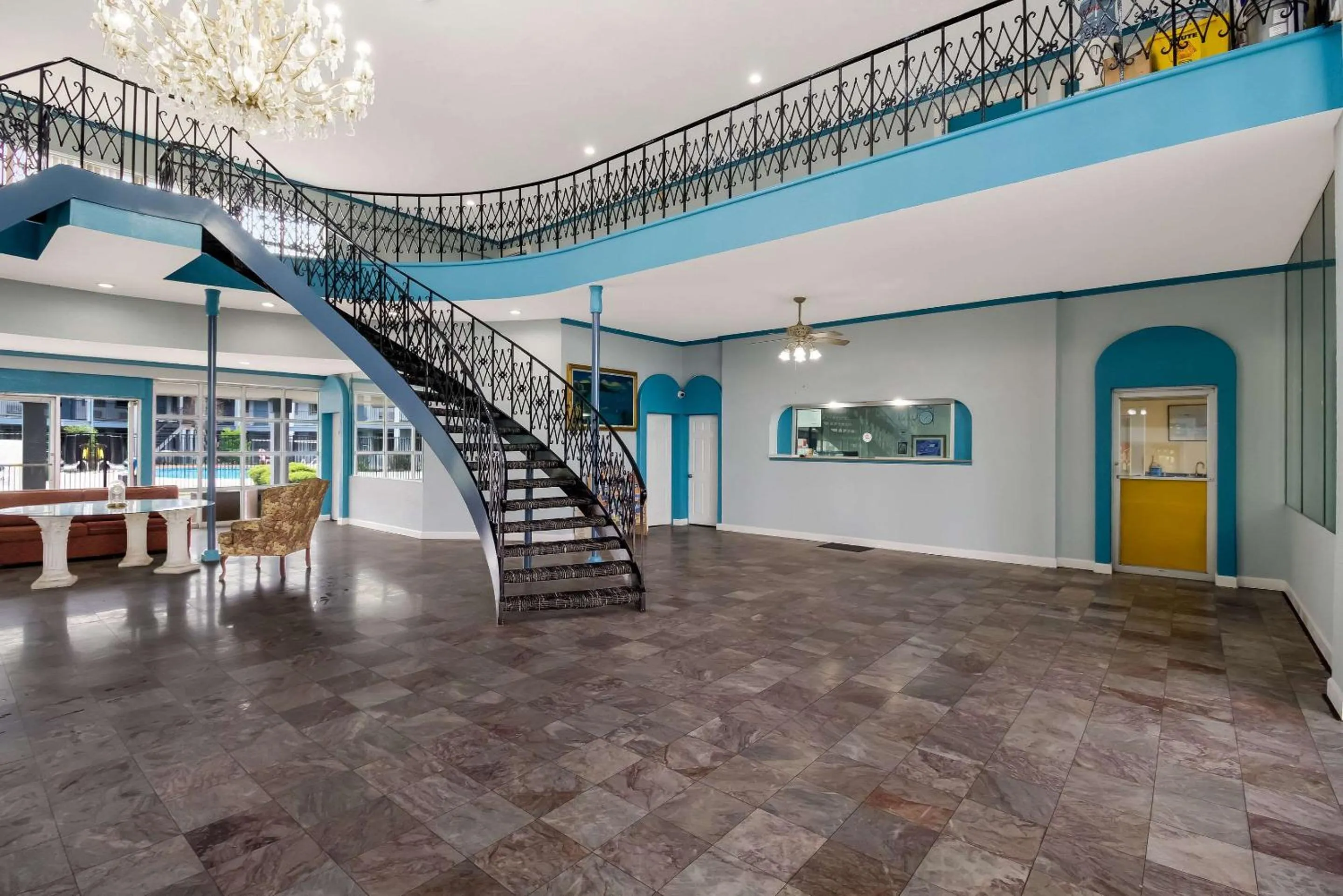 Lobby or reception in Rodeway Inn Conference Center