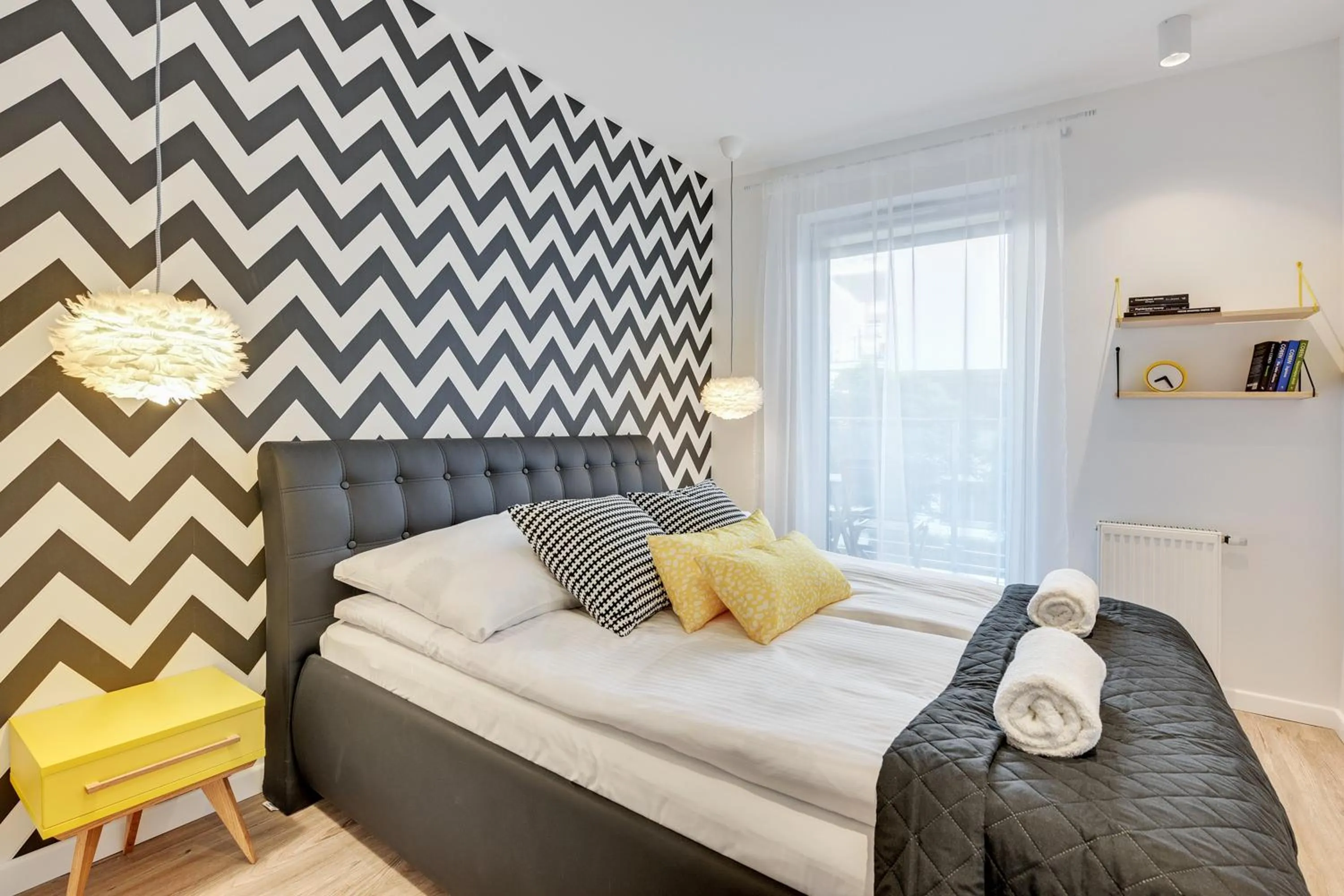 Bed in Angielska Grobla Apartinfo Apartments