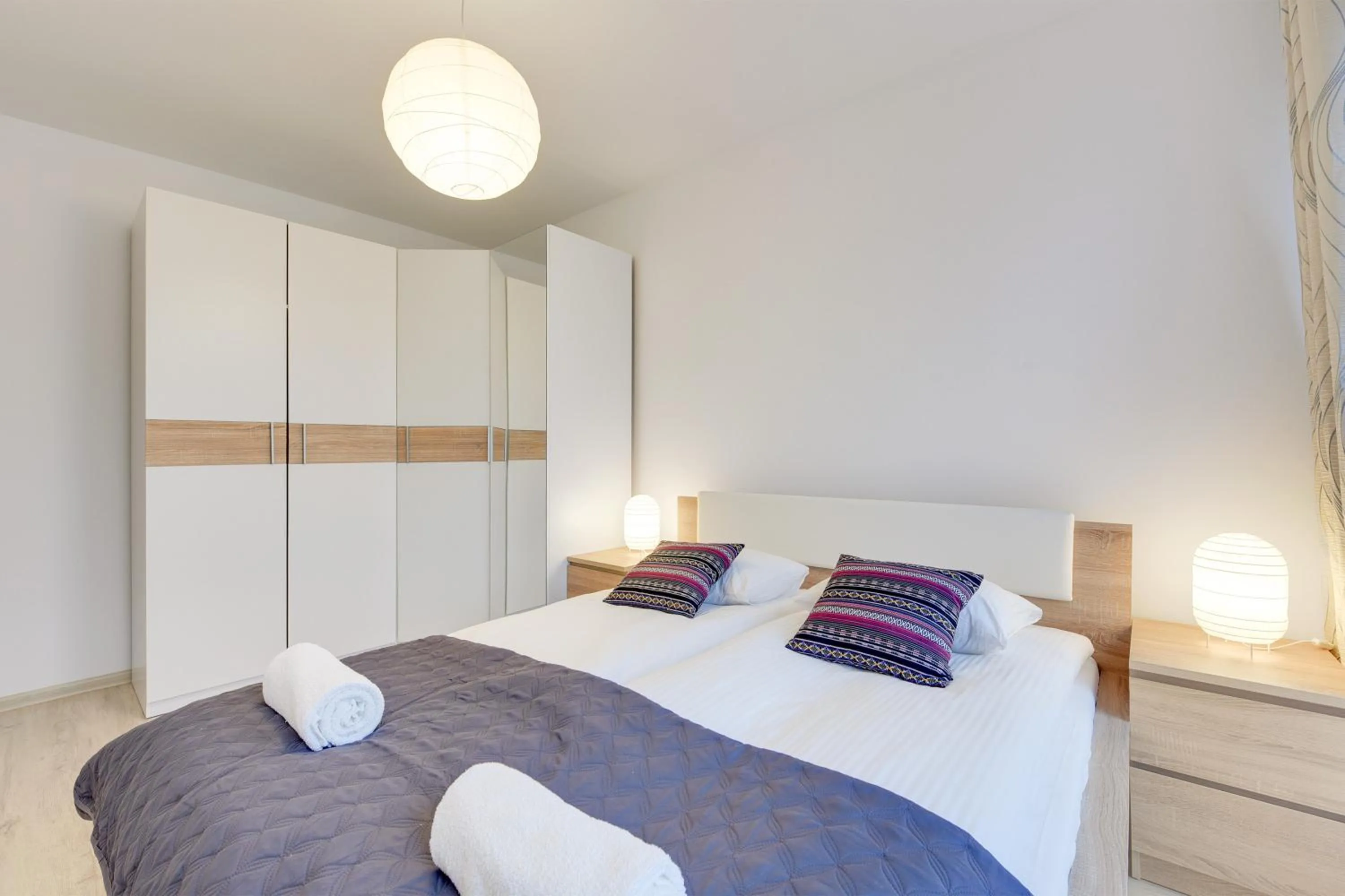 Bed in Angielska Grobla Apartinfo Apartments