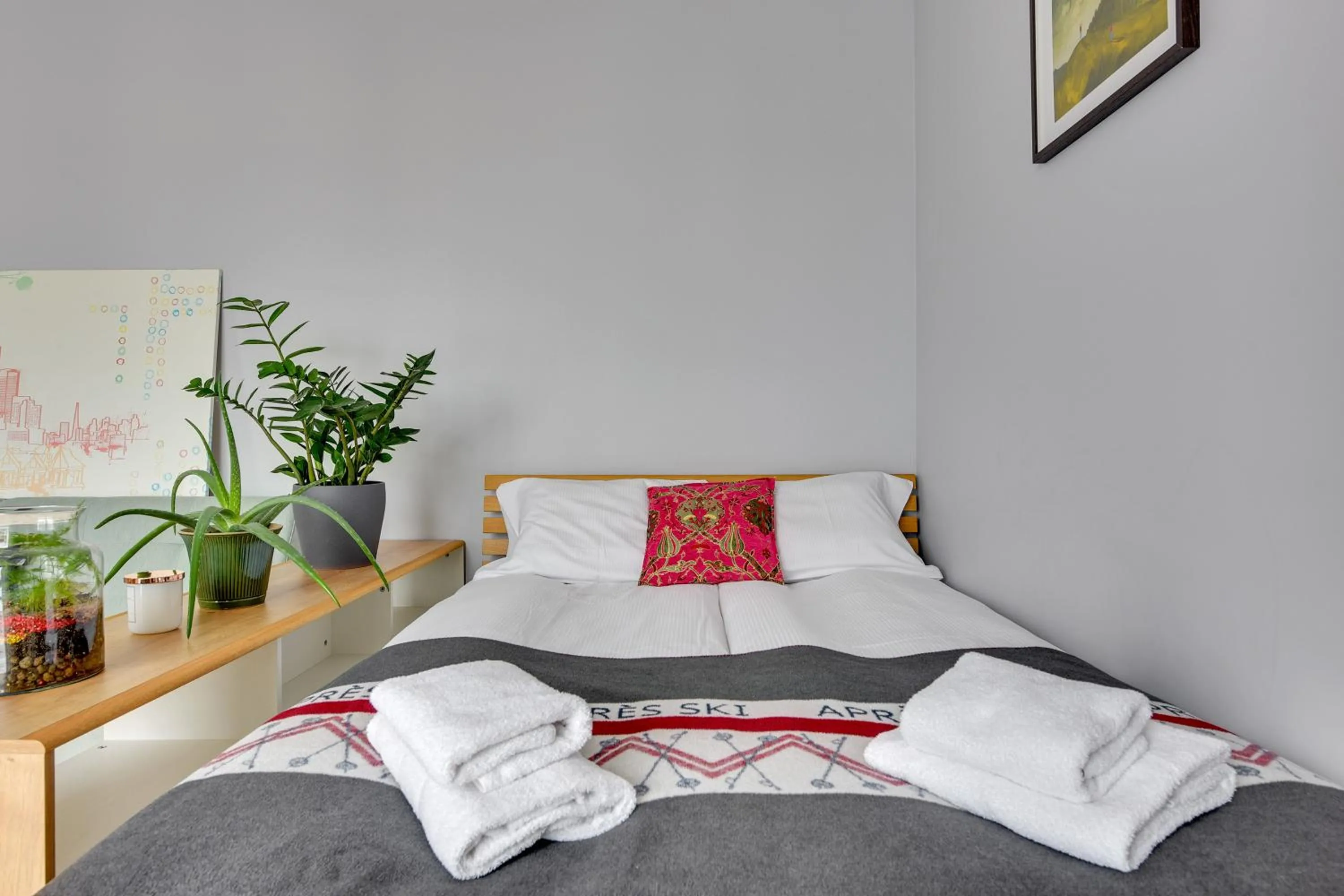 Bed in Angielska Grobla Apartinfo Apartments