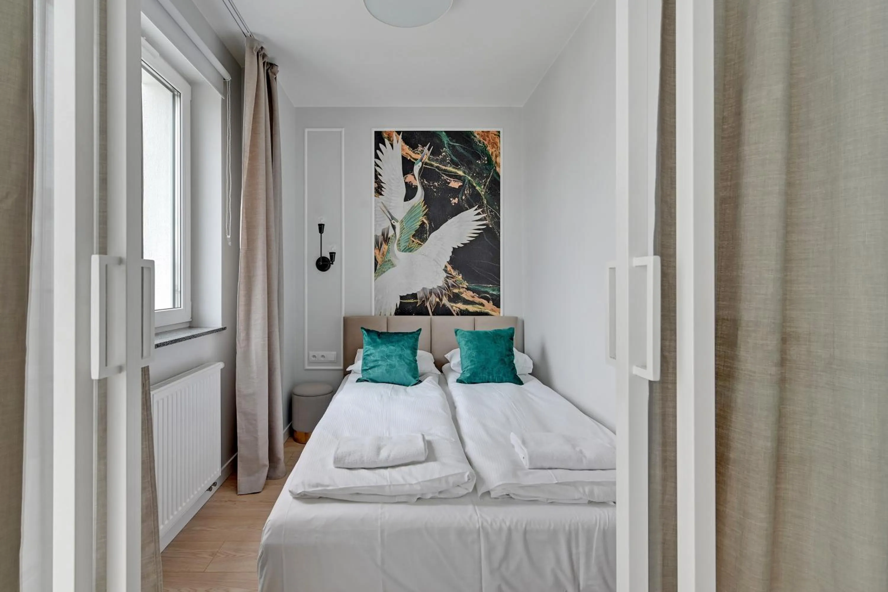 Bed in Angielska Grobla Apartinfo Apartments