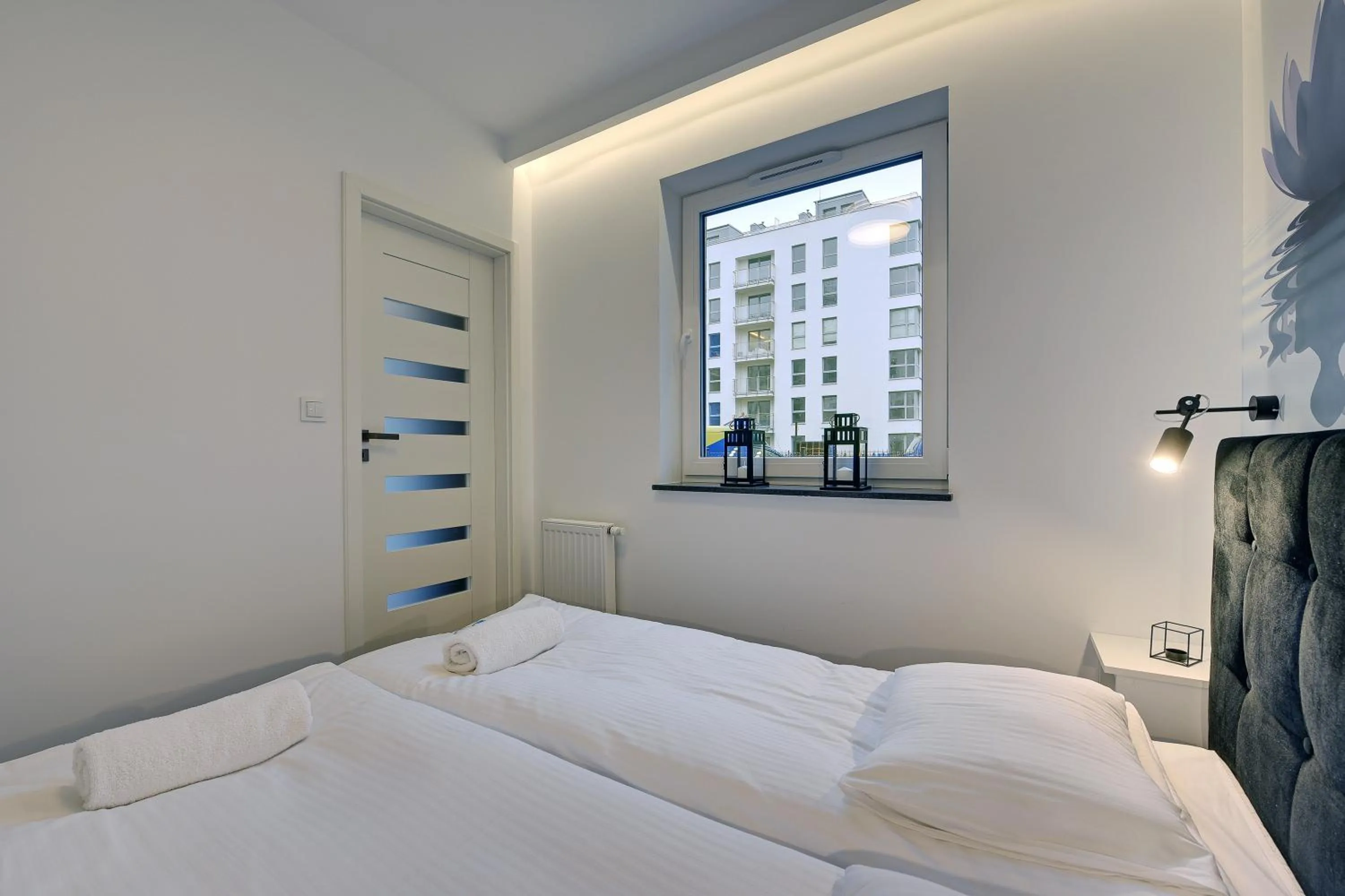 Bed in Angielska Grobla Apartinfo Apartments