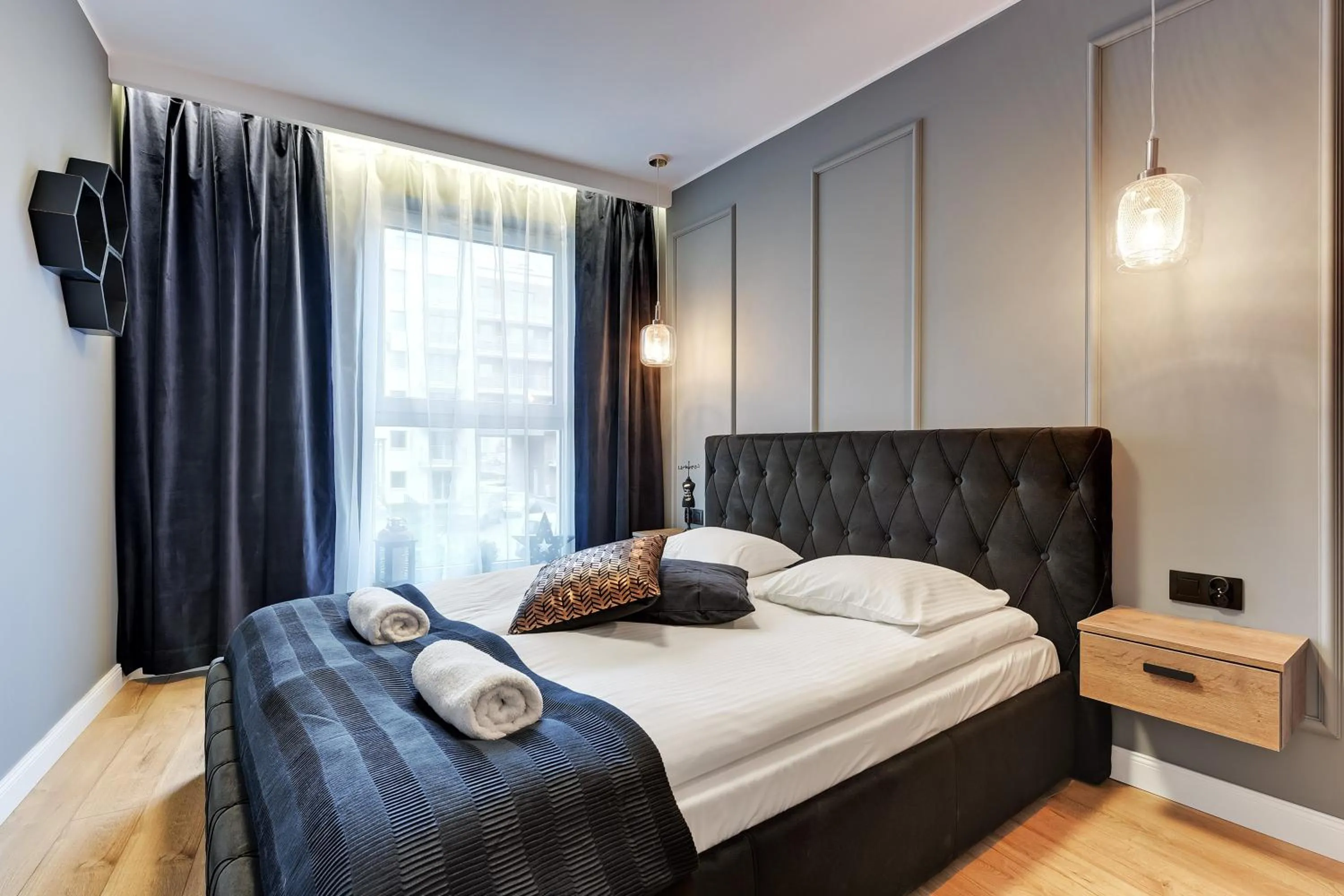 Bed in Angielska Grobla Apartinfo Apartments