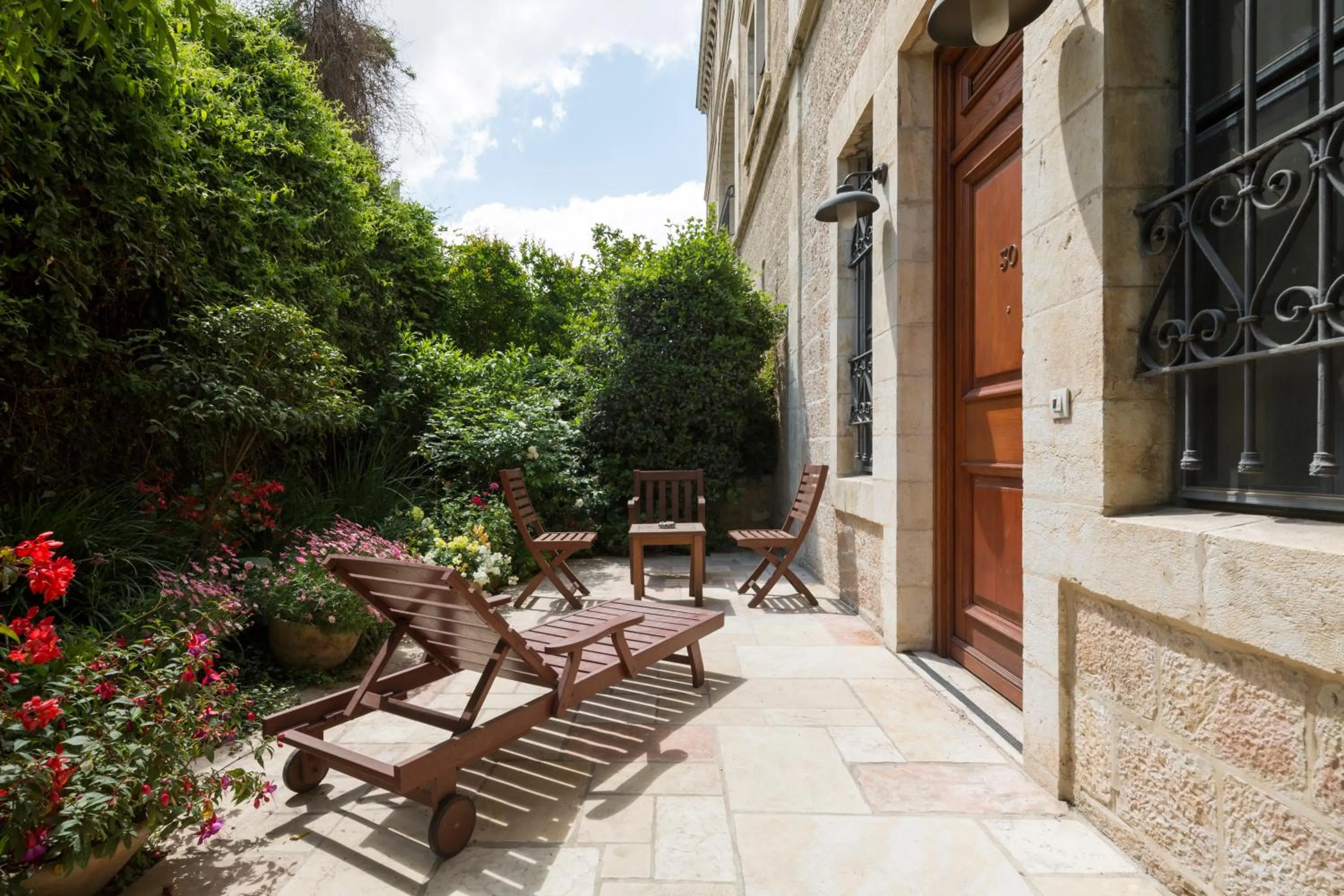 Patio in The American Colony Hotel - Small Luxury Hotels of the World