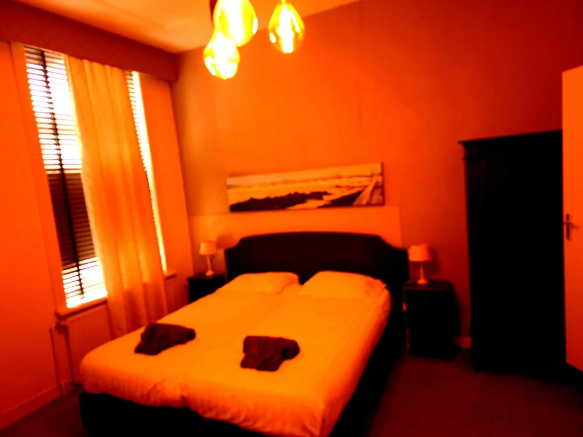 Bed in Hotel Kuiperduin