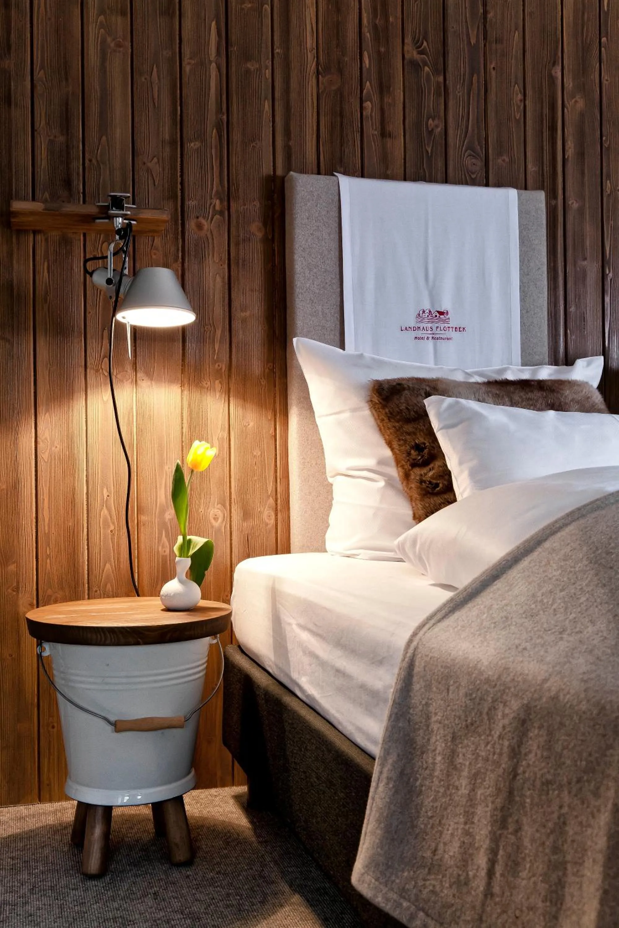 Bed in Landhaus Flottbek Boutique Hotel