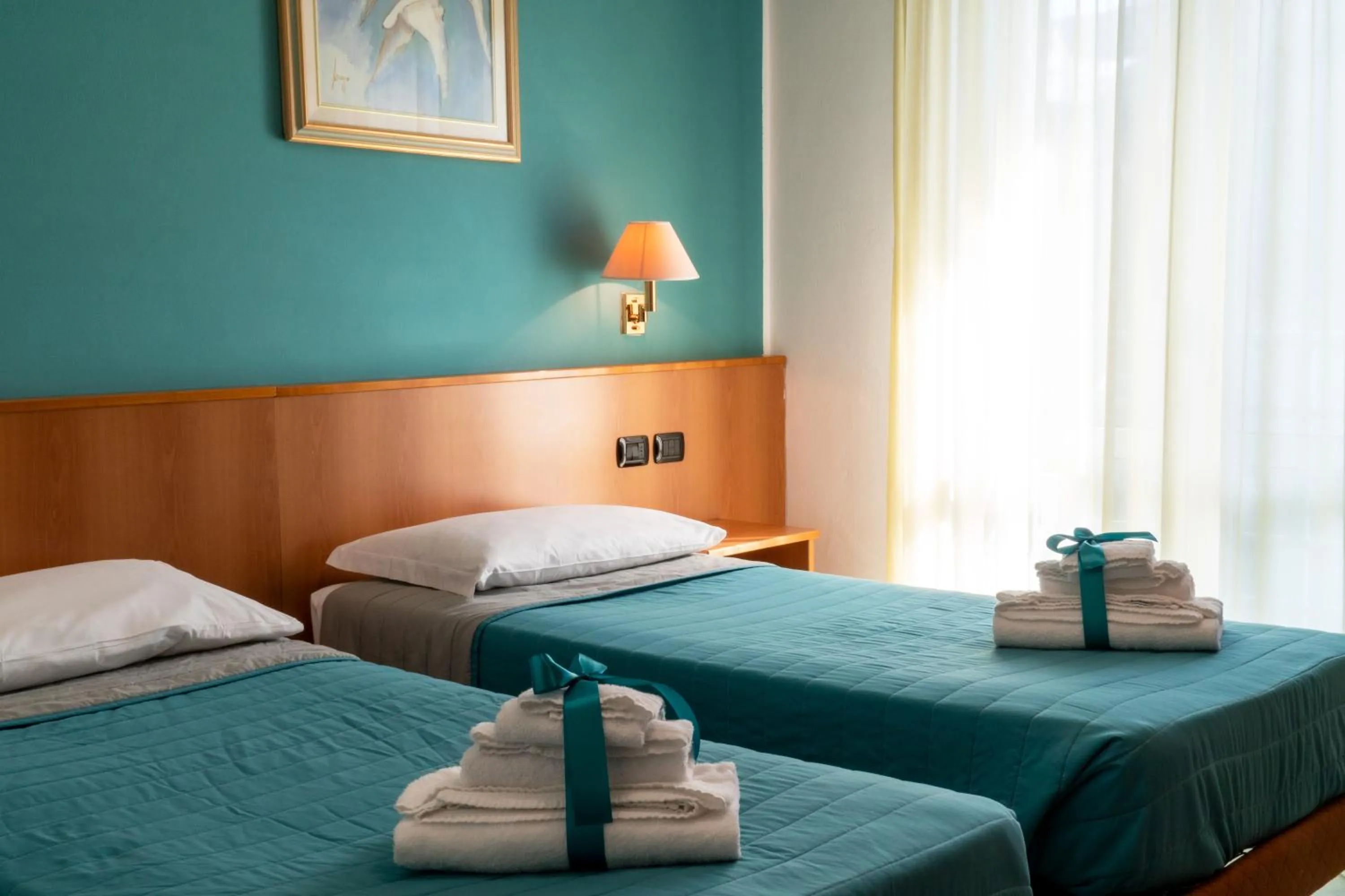 Bedroom, Bed in Hotel Alisei