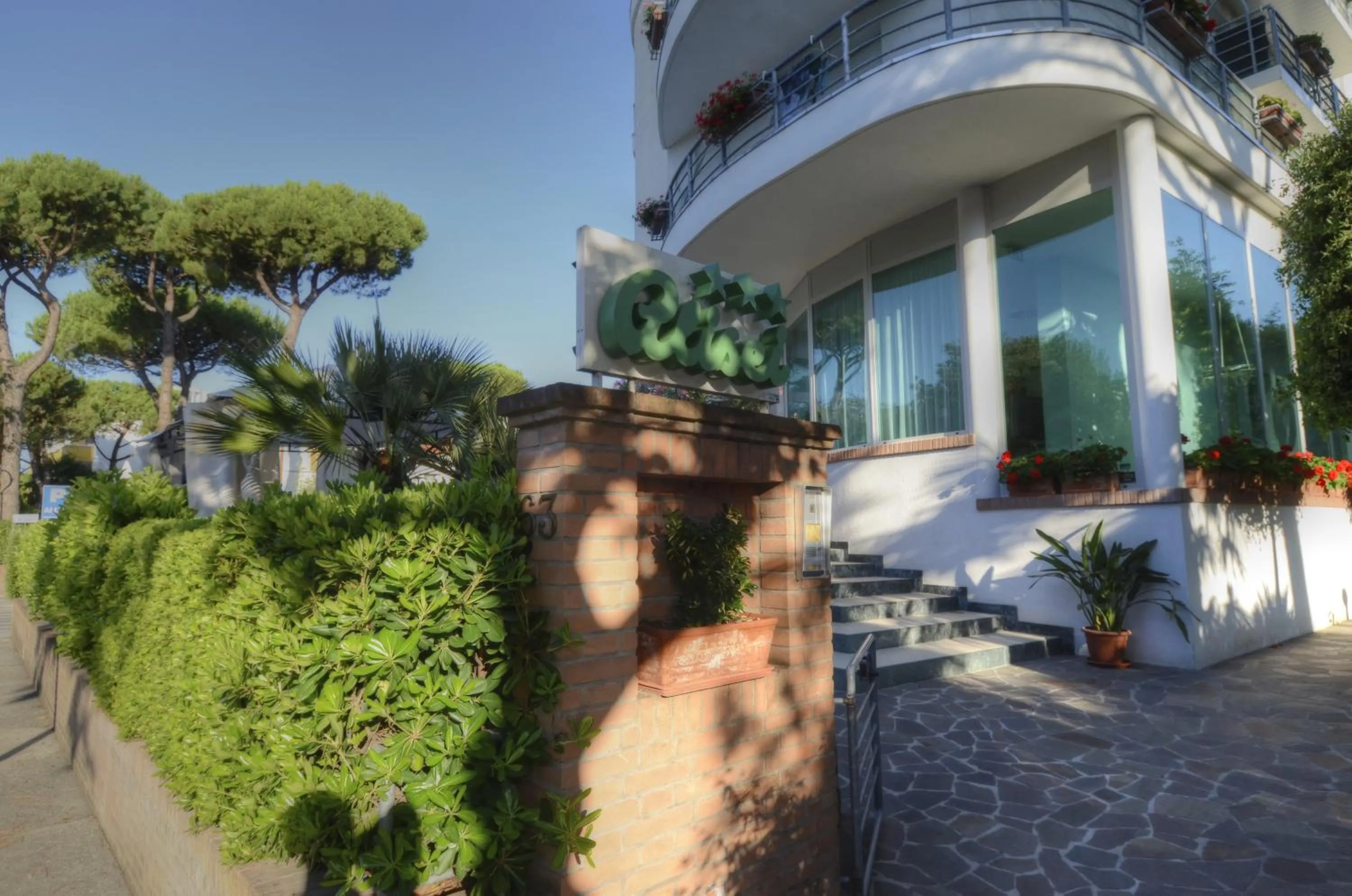 Facade/entrance in Hotel Alisei