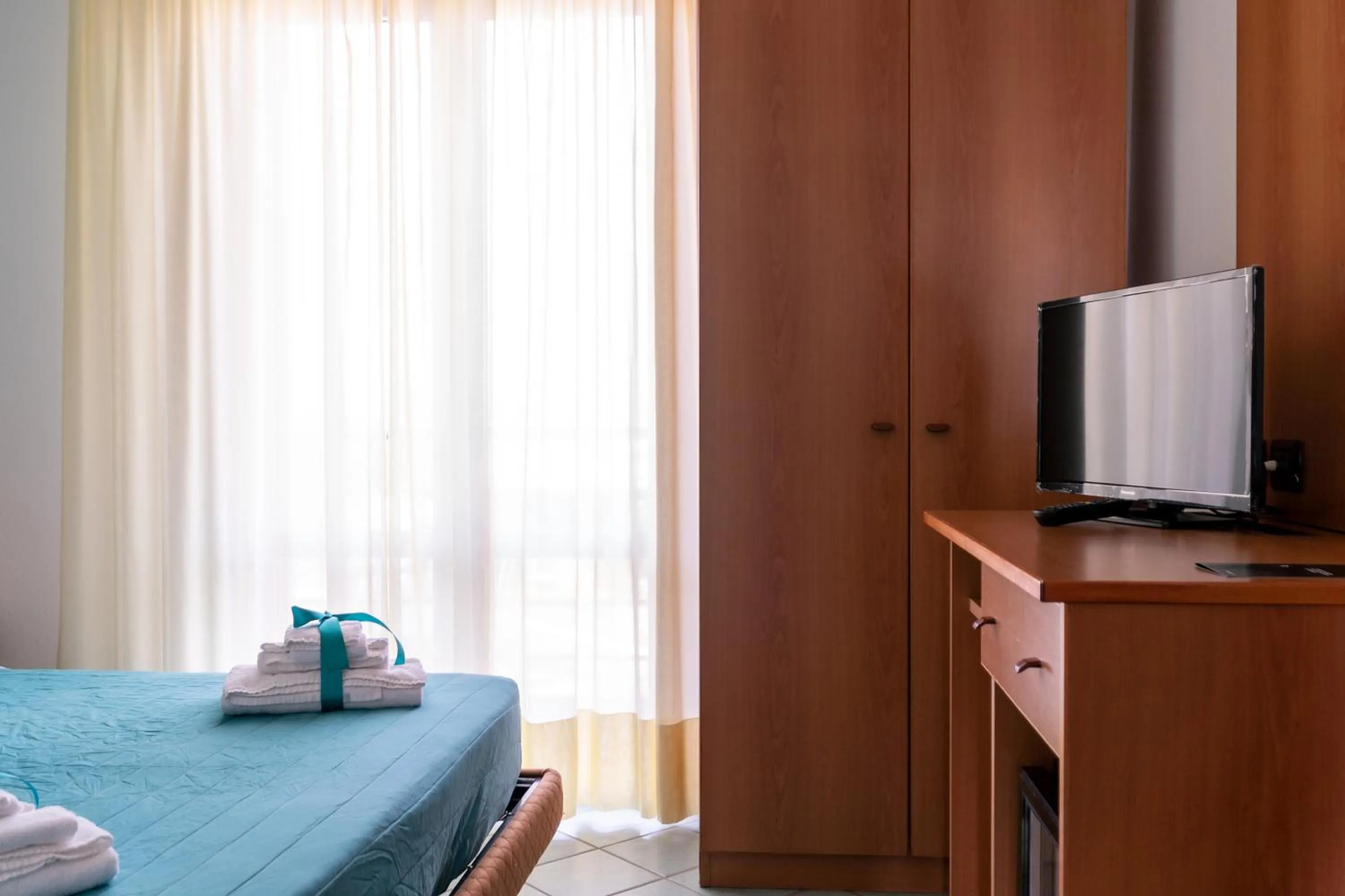 Bedroom, Bed in Hotel Alisei