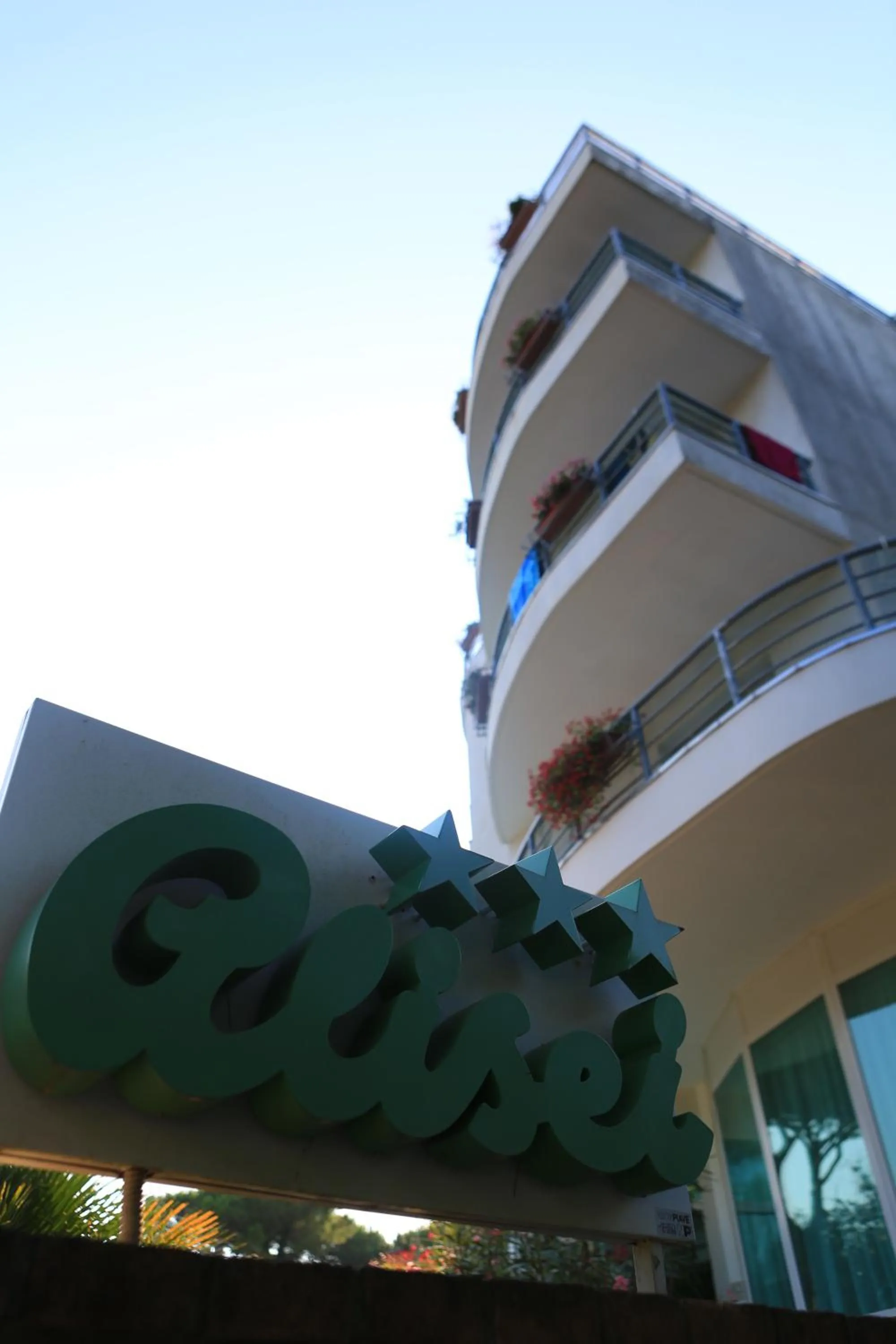 Property building in Hotel Alisei