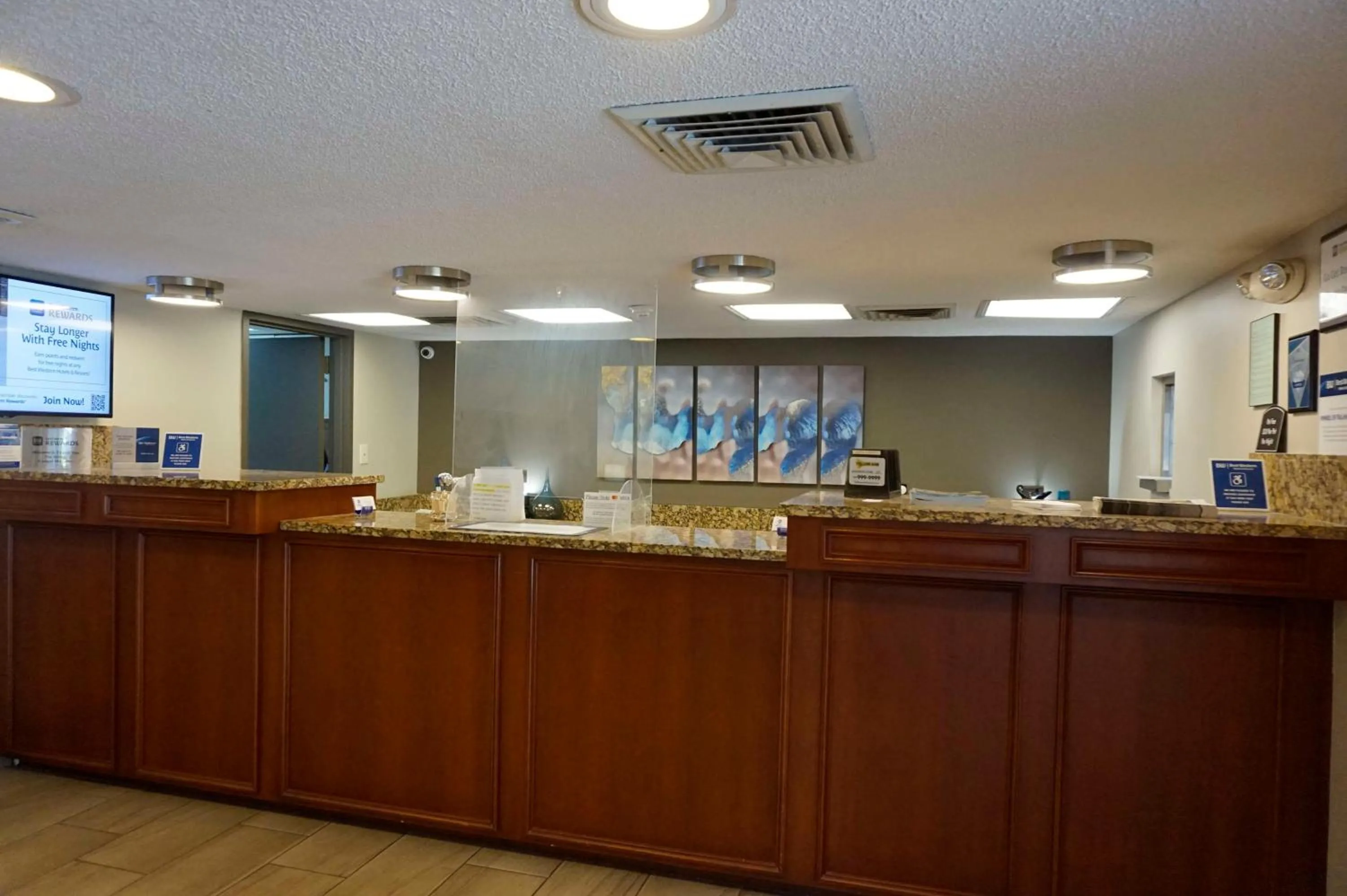 Lobby or reception in Best Western Tallahassee Downtown Inn and Suites