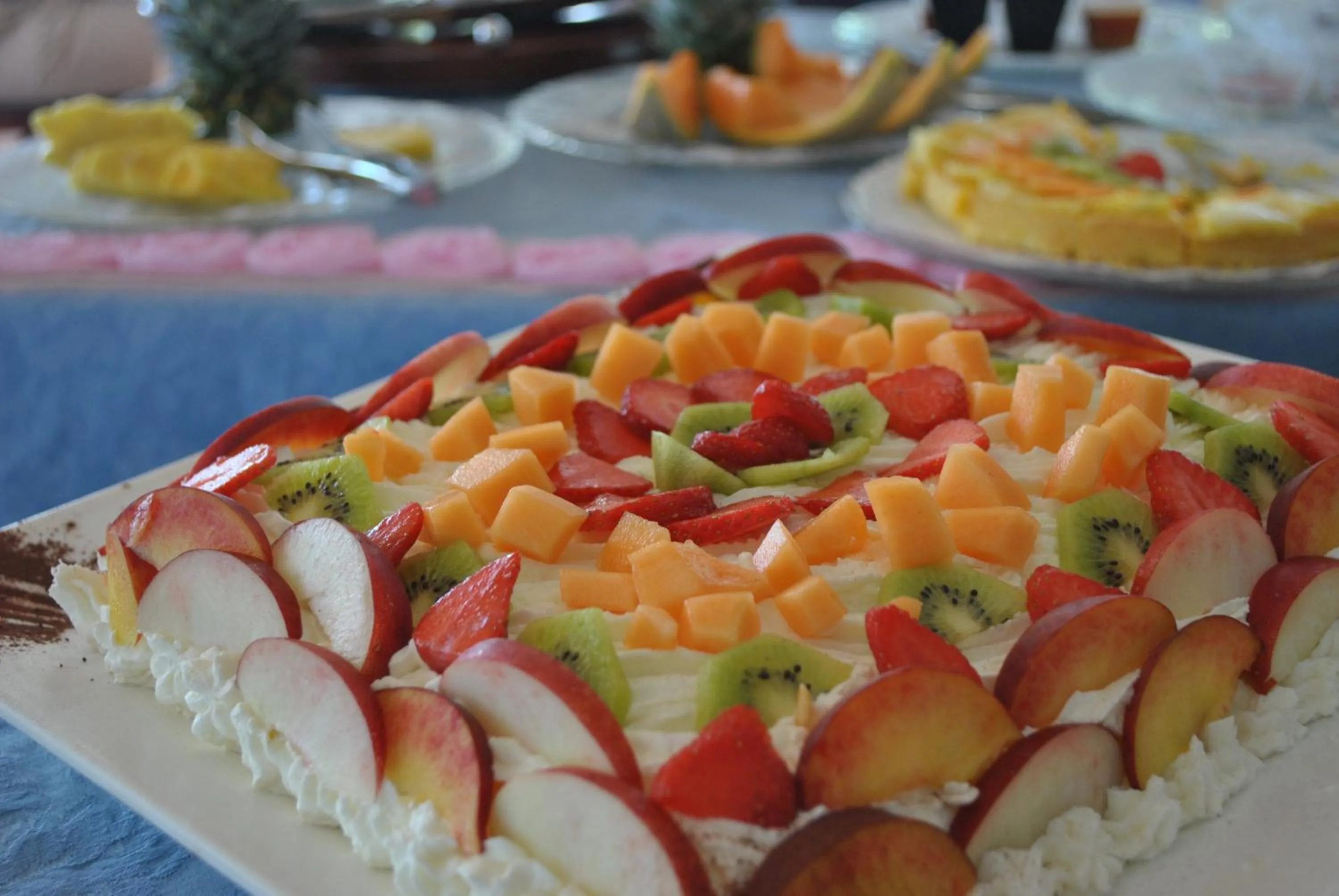 Buffet breakfast in Hotel Bahama