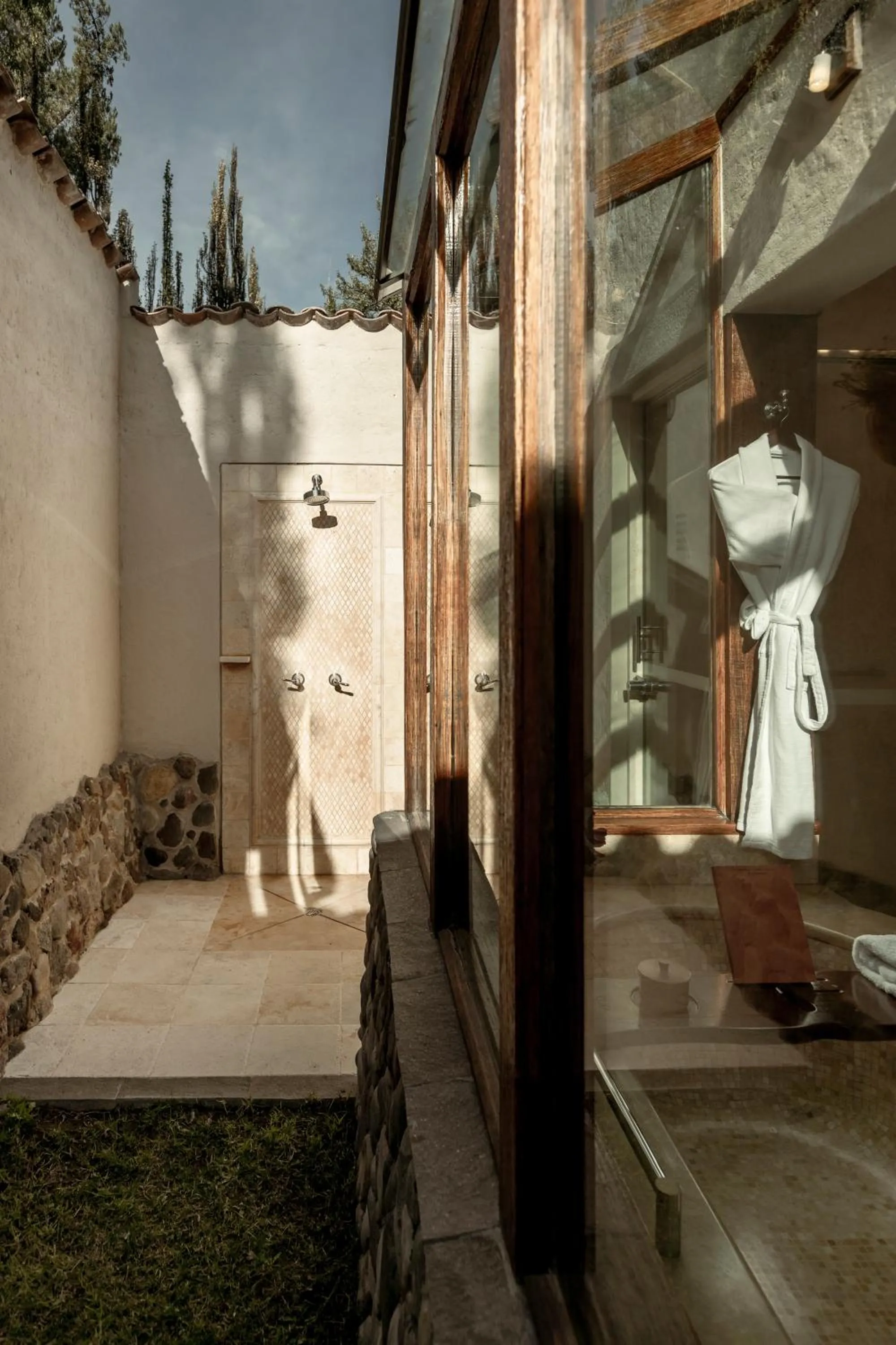 Shower in Las Casitas, A Belmond Hotel, Colca Canyon