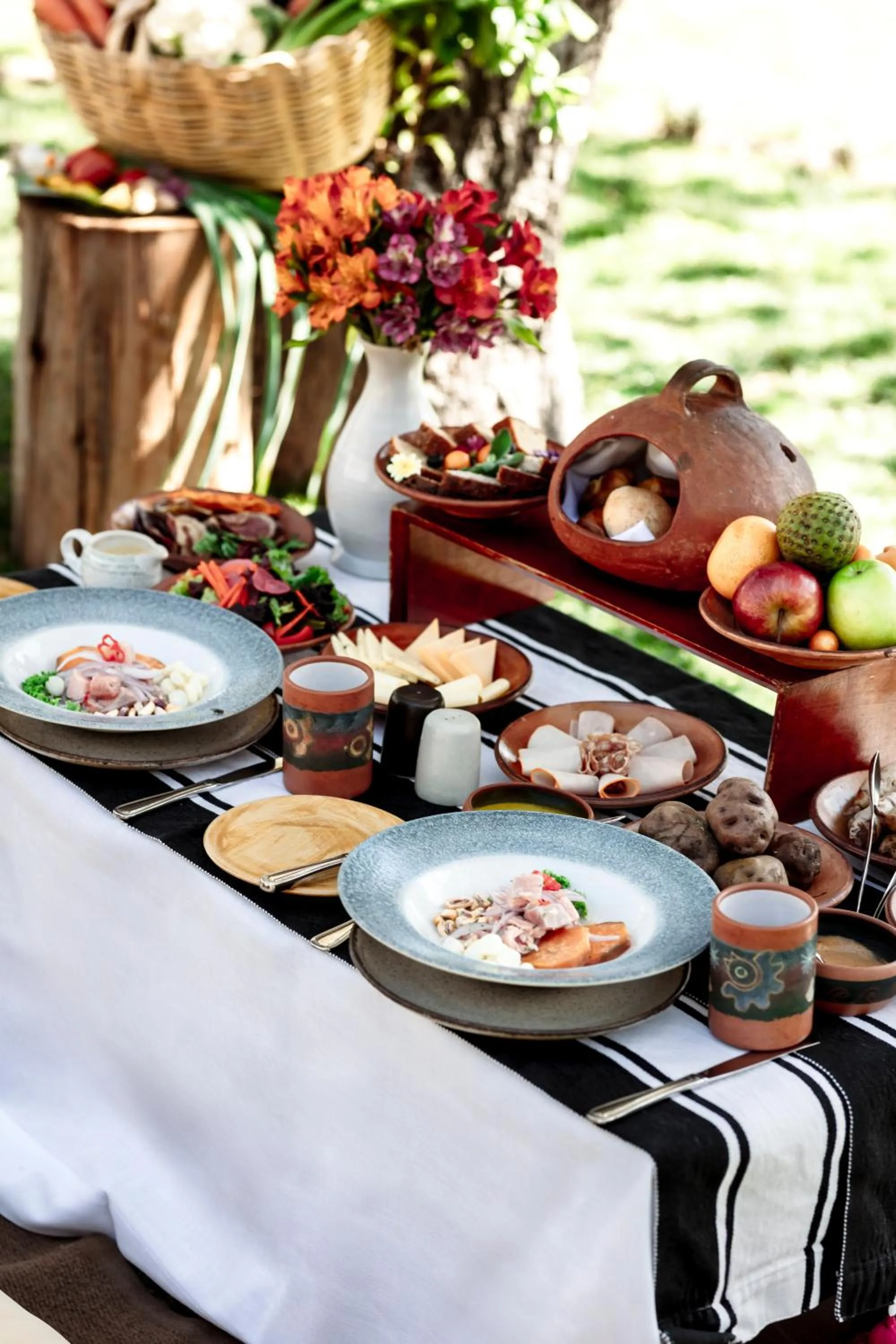 Food and drinks in Las Casitas, A Belmond Hotel, Colca Canyon