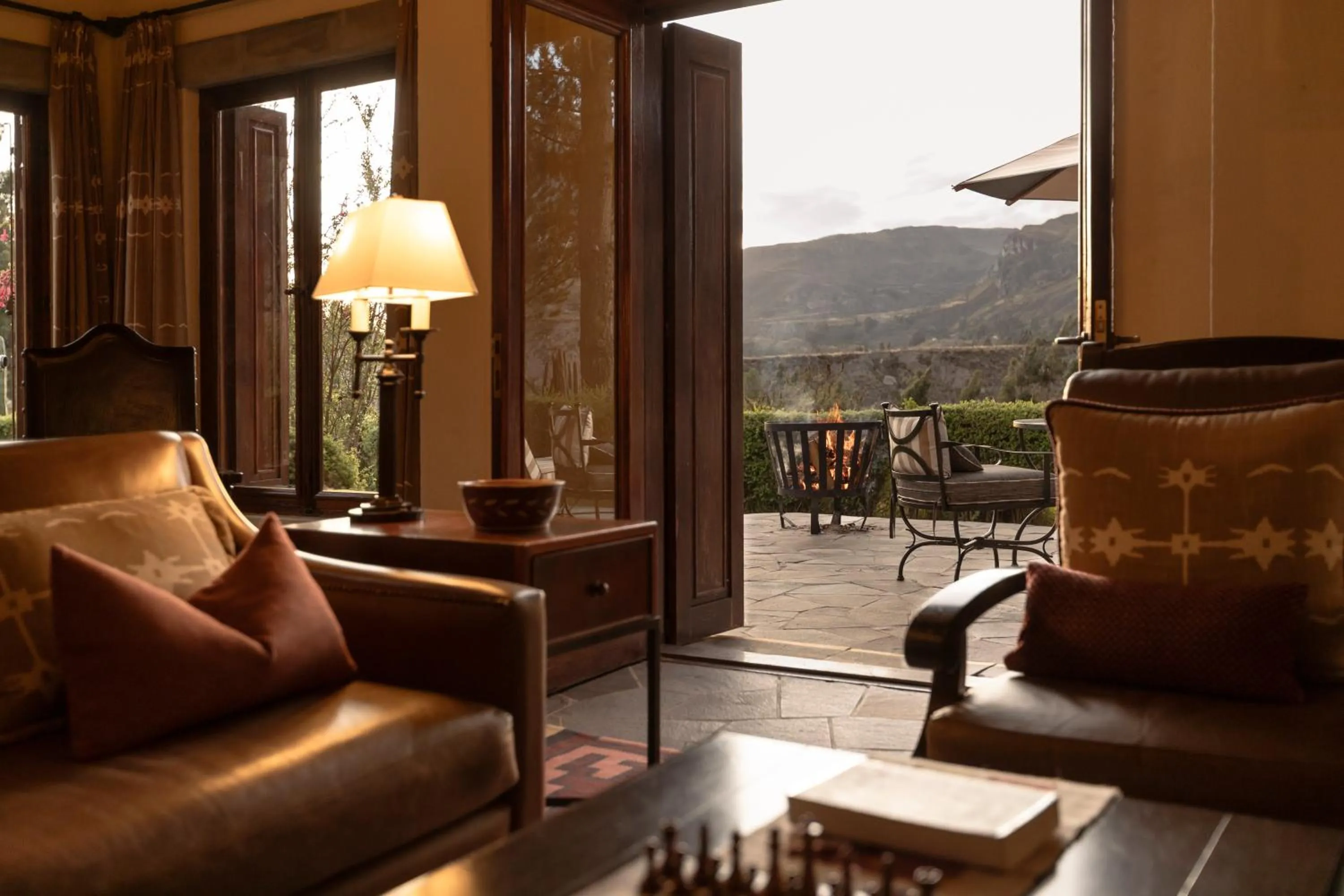Patio in Las Casitas, A Belmond Hotel, Colca Canyon